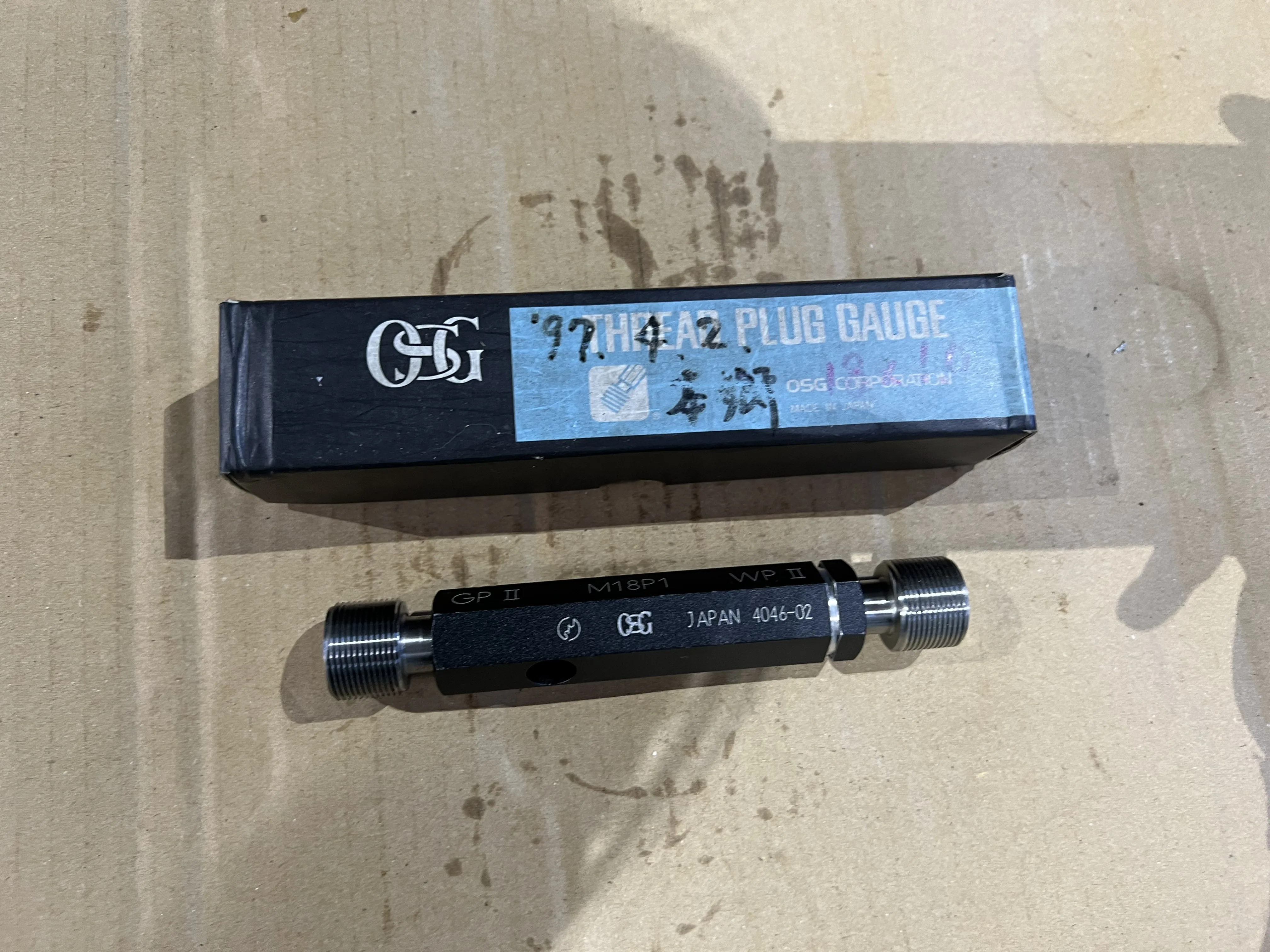 OSG/オーエスジー ネジプラグゲージ M18P1 GPWPII / OSG Thread Plug Gauge M18P1 GPWPII TX220402