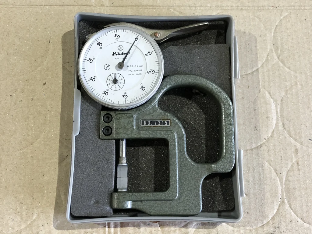 ミツトヨ/三豊製作所 ダイヤルゲージブレードシック 7315 / MITUTOYO Dial Thickness Gauge 7315 TX220432