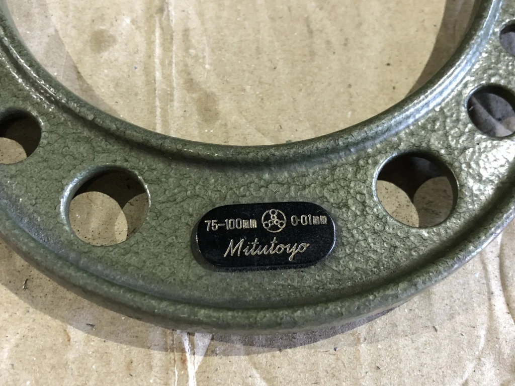 ミツトヨ/三豊製作所 外側マイクロメーター 75～100mm / MITUTOYO Outside Micrometer 75～100mm TX220435