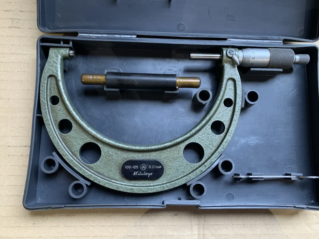 ミツトヨ/三豊製作所 外側マイクロメーター 測定範囲：100-125mm / MITUTOYO Outside Micrometer 測定範囲：100-125mm TX220446