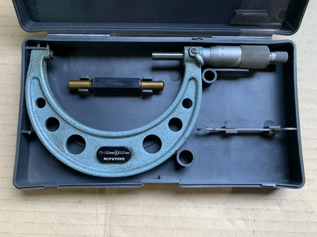 ミツトヨ/三豊製作所 外側マイクロメーター 測定範囲：75-100mm / MITUTOYO Outside Micrometer 測定範囲：75-100mm TX220447