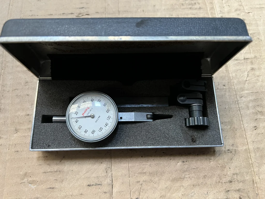 尾崎製作所 PEACOCK ビクテスト 0.002mm / OZAKI MFG PEACOCK PIC TEST Dial Indicator 0.002mm TX220451