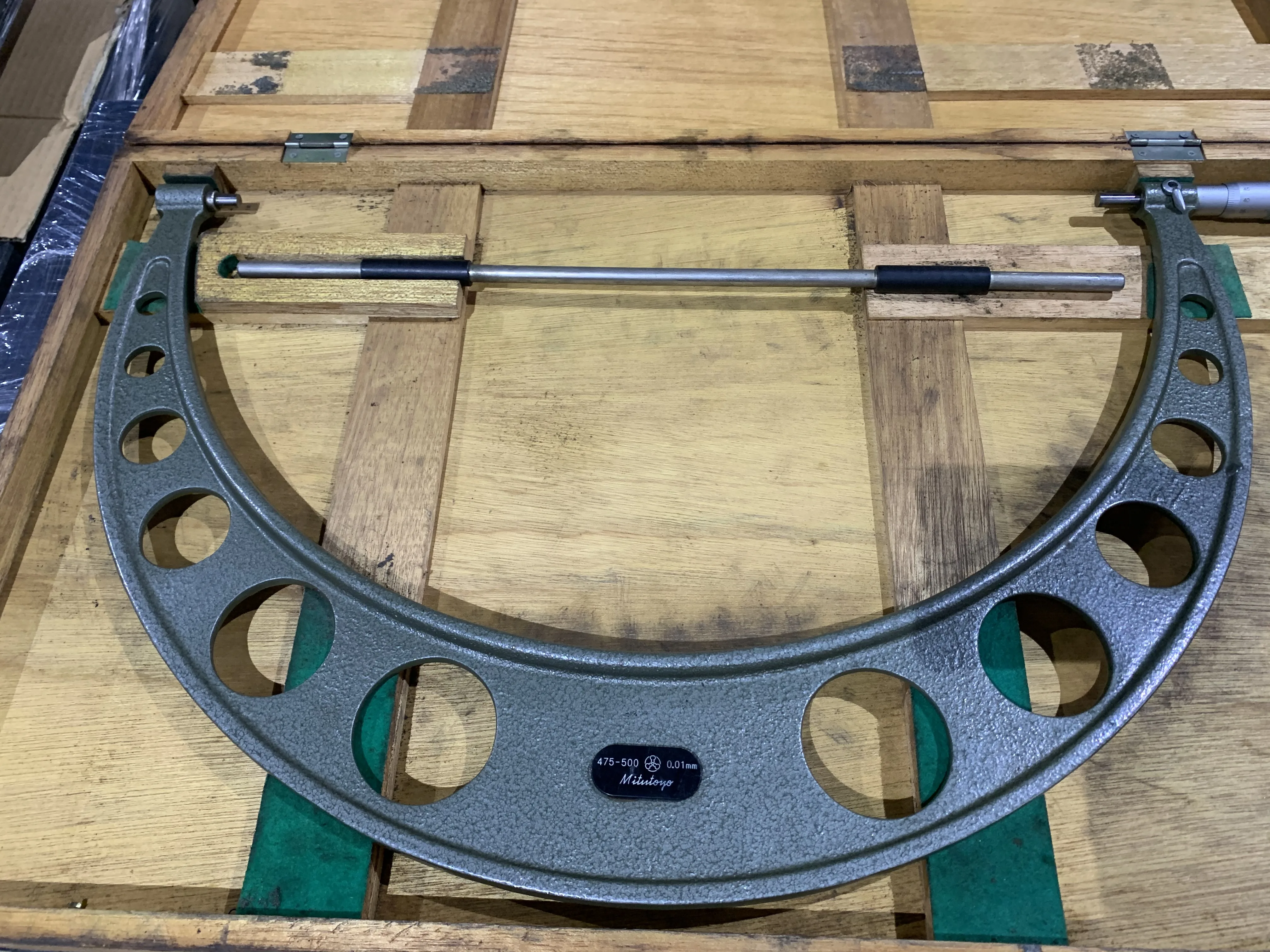 ミツトヨ/三豊製作所 外側マイクロメーター 測定範囲475-500mm / MITUTOYO Outside Micrometer 測定範囲475-500mm TX220490
