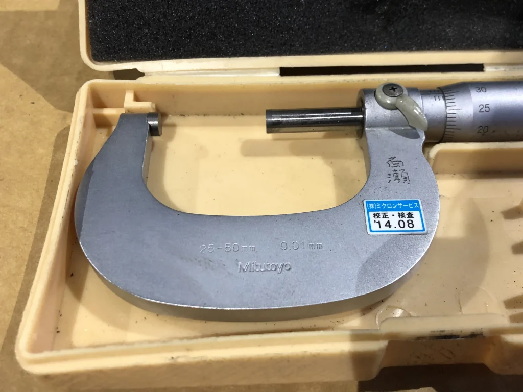 ミツトヨ/三豊製作所 外側マイクロメーター 25-50mm / MITUTOYO Outside Micrometer 25-50mm TX220503