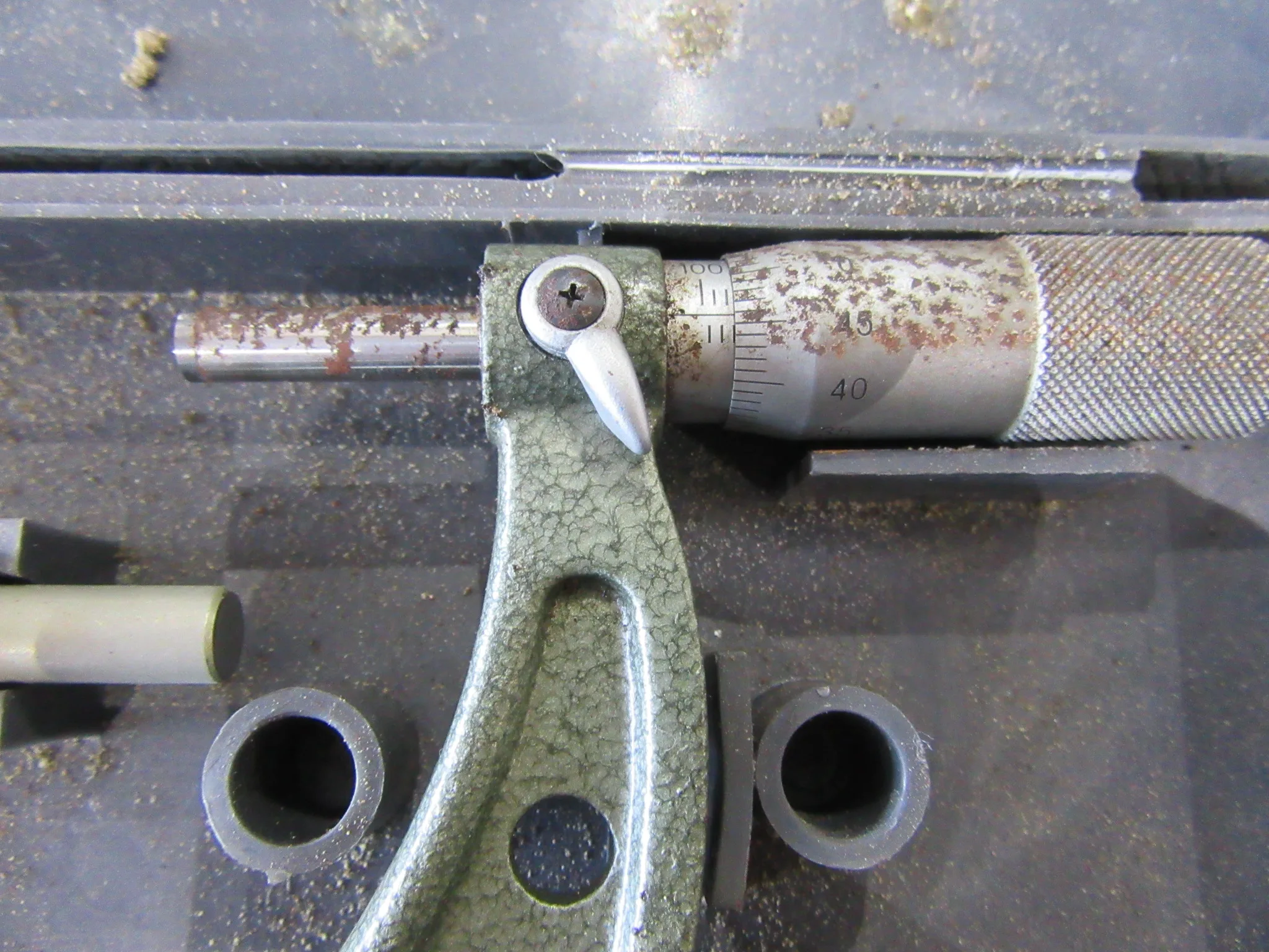 ミツトヨ/三豊製作所 外側マイクロメーター 測定範囲：100-125ｍｍ最小表示：0.01ｍｍ / MITUTOYO Outside Micrometer 測定範囲：100-125ｍｍ最小表示：0.01ｍｍ TX220531