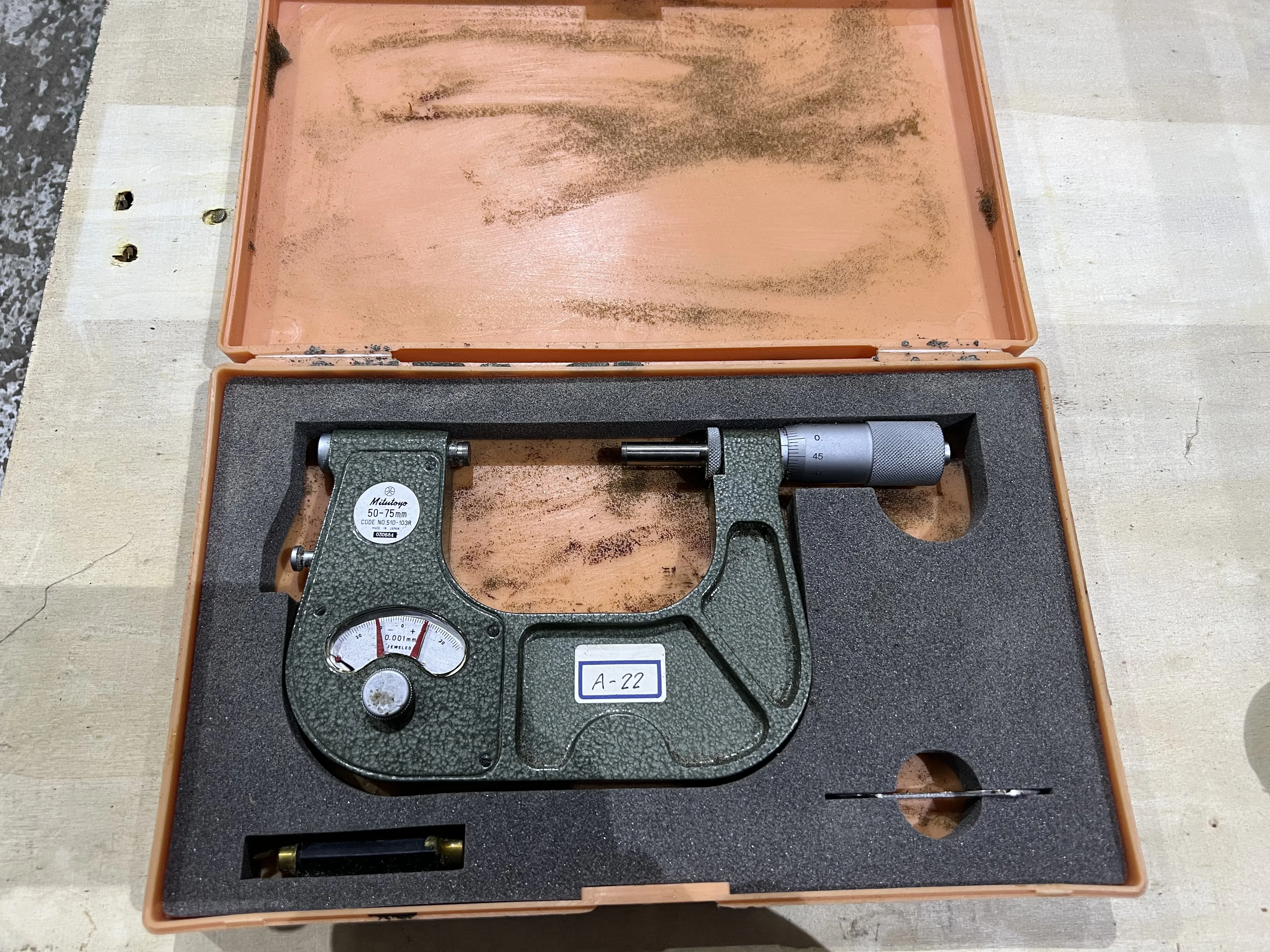 ミツトヨ/三豊製作所 指示マイクロメーター 50-75mm / MITUTOYO Outside Micrometer 50-75mm TX230010
