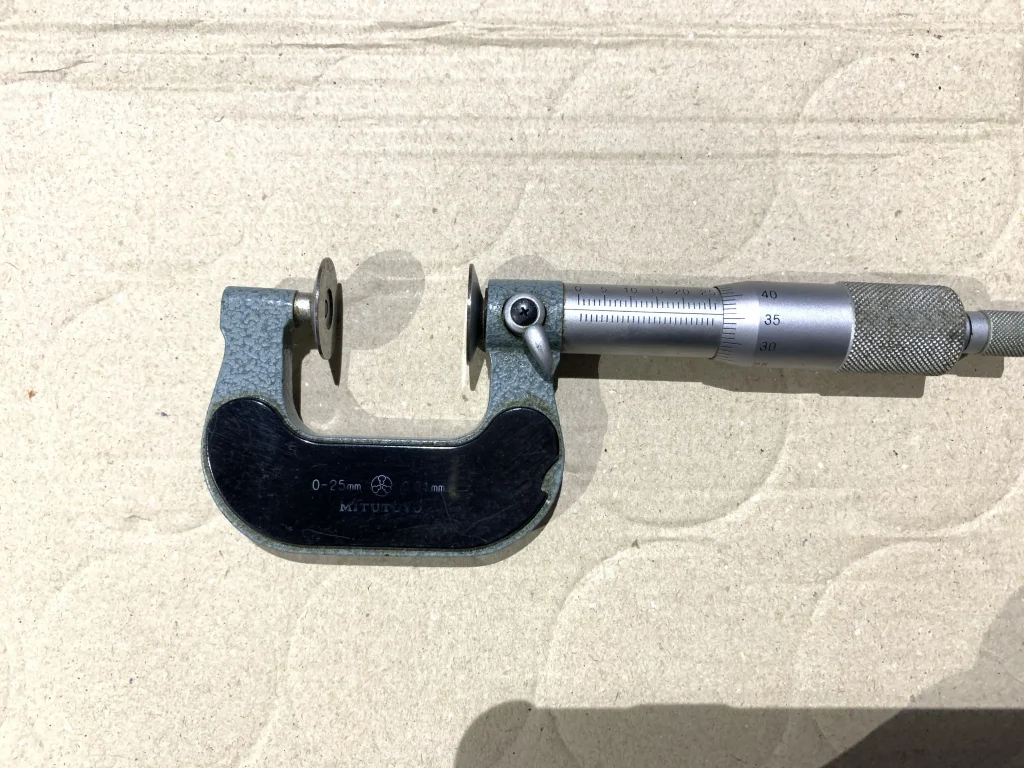 ミツトヨ/三豊製作所 歯厚マイクロメーター 0-25mm (0.01mm) / MITUTOYO Tooth Thickness Micrometer 0-25mm (0.01mm) TX230036