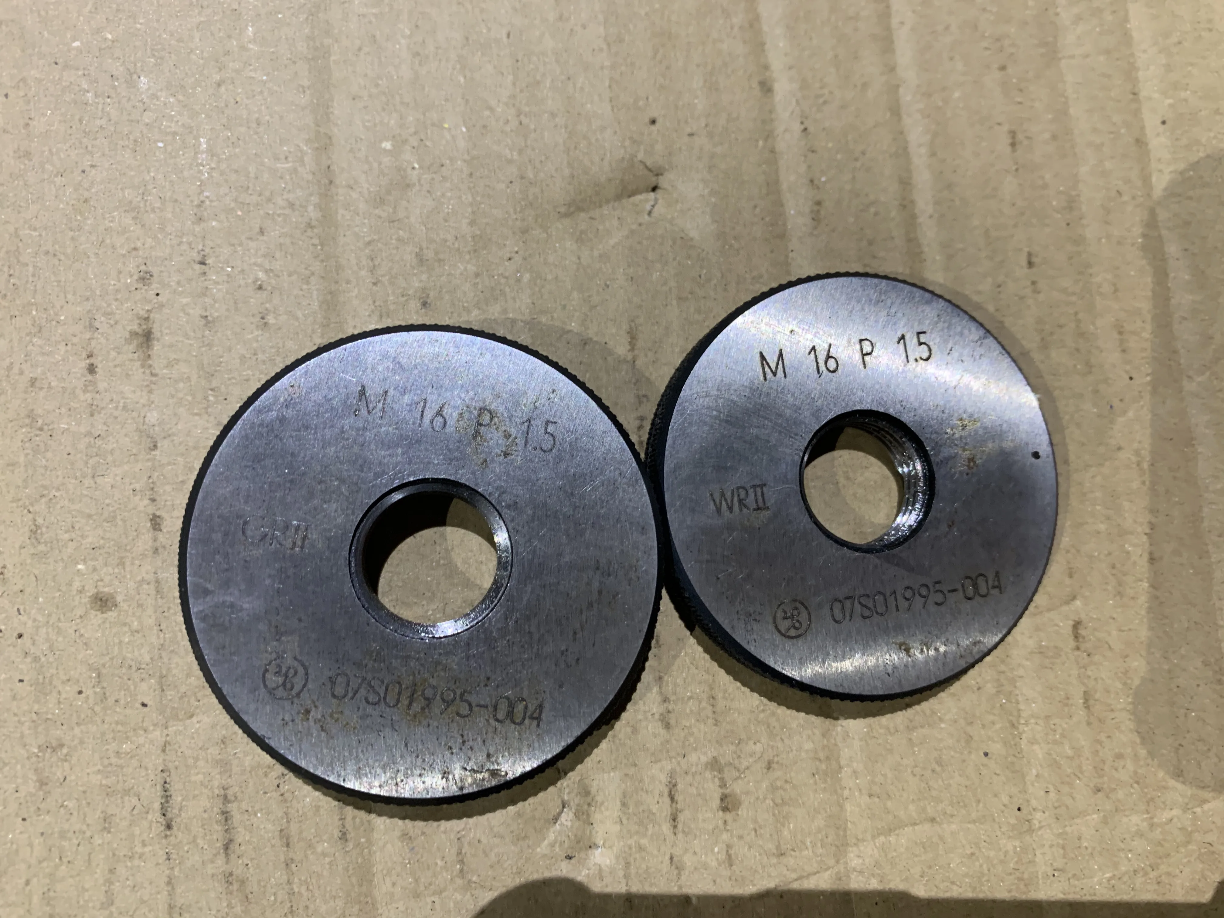 OSG/オーエスジー リングゲージ M16P1.5 GR （セット） / OSG Ring Gauge M16P1.5 GR （セット） TX230058