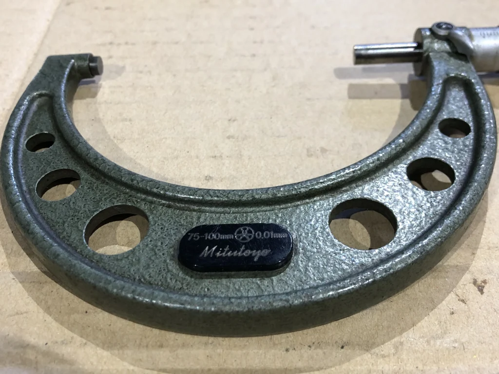 ミツトヨ/三豊製作所 外側マイクロメーター 75～100mm / MITUTOYO Outside Micrometer 75～100mm TX230062