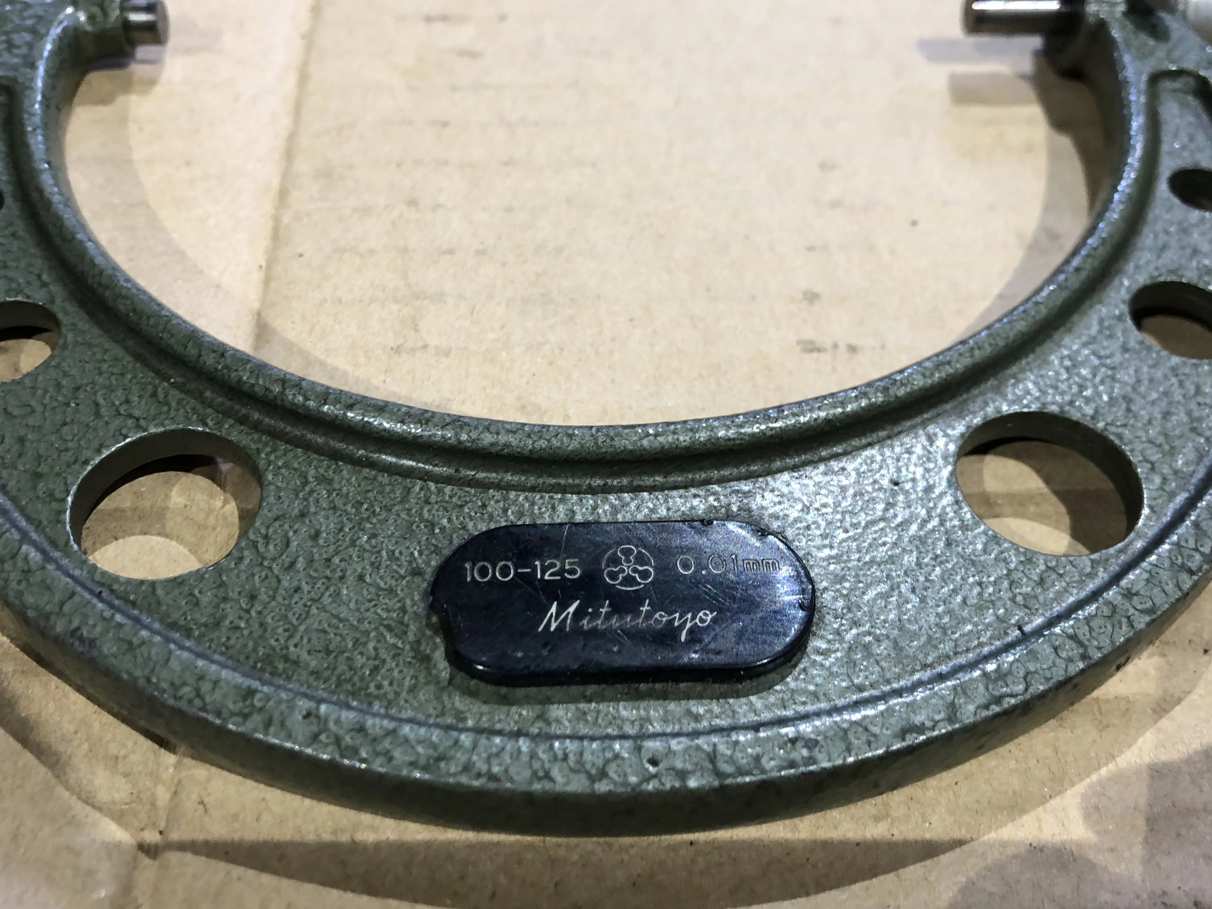 ミツトヨ/三豊製作所 外側マイクロメーター 100～125mm / MITUTOYO Outside Micrometer 100～125mm TX230063