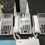 東日本電信電話 NTT 主装置+電話機3台 αNXⅡ / NIPPON TELEGRAPH AND TELEPHONE EAST Business Phone System αNXⅡ TX230066