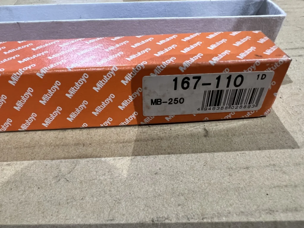 ミツトヨ/三豊製作所 マイクロメータ基準棒 167-110 MB-250 / MITUTOYO Setting Standard 167-110 MB-250 TX230069
