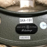 ミツトヨ/三豊製作所 外側マイクロメーター 250~275mm / MITUTOYO Outside Micrometer 250~275mm TX230091