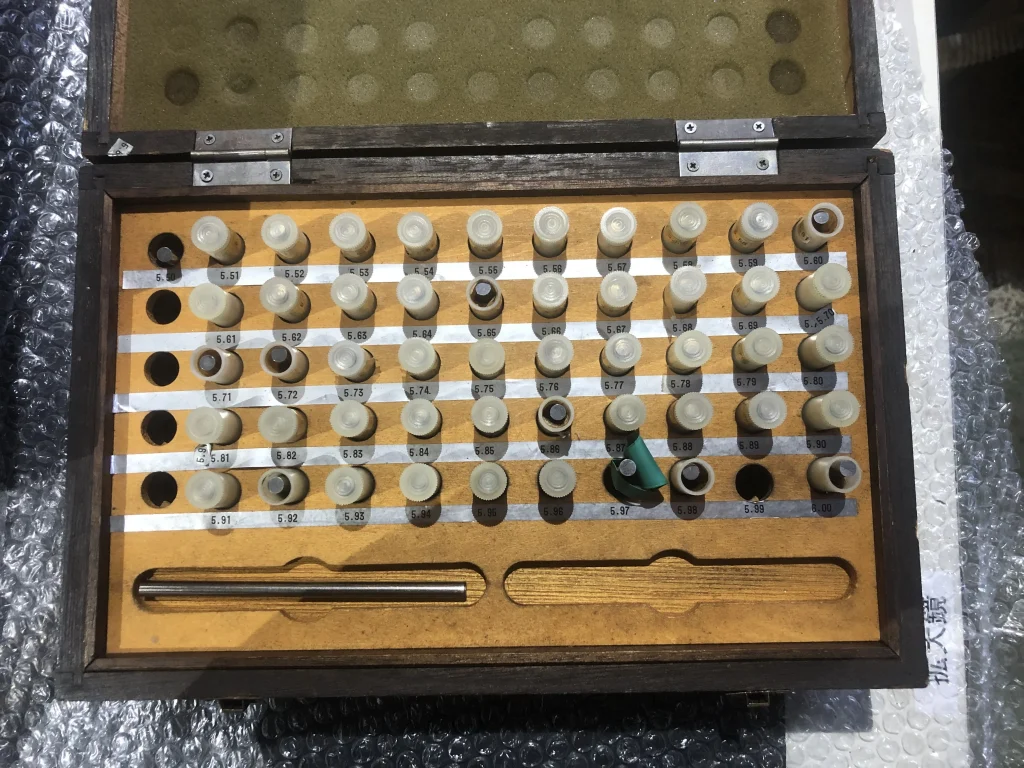 ピンゲージセット CC-5B / Pin Gauge Set CC-5B TX230106