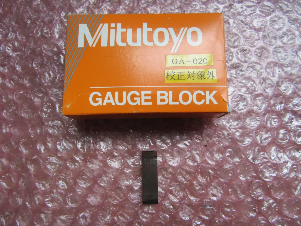 ミツトヨ/三豊製作所 ブロックゲージ 1.28 / MITUTOYO Gauge Block 1.28 TX230120