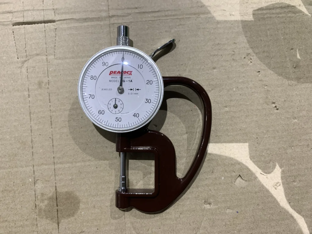 尾崎製作所 PEACOCK ダイヤルシャックネスゲージ G-1A / OZAKI MFG Dial Thickness Gauge G-1A TX230134