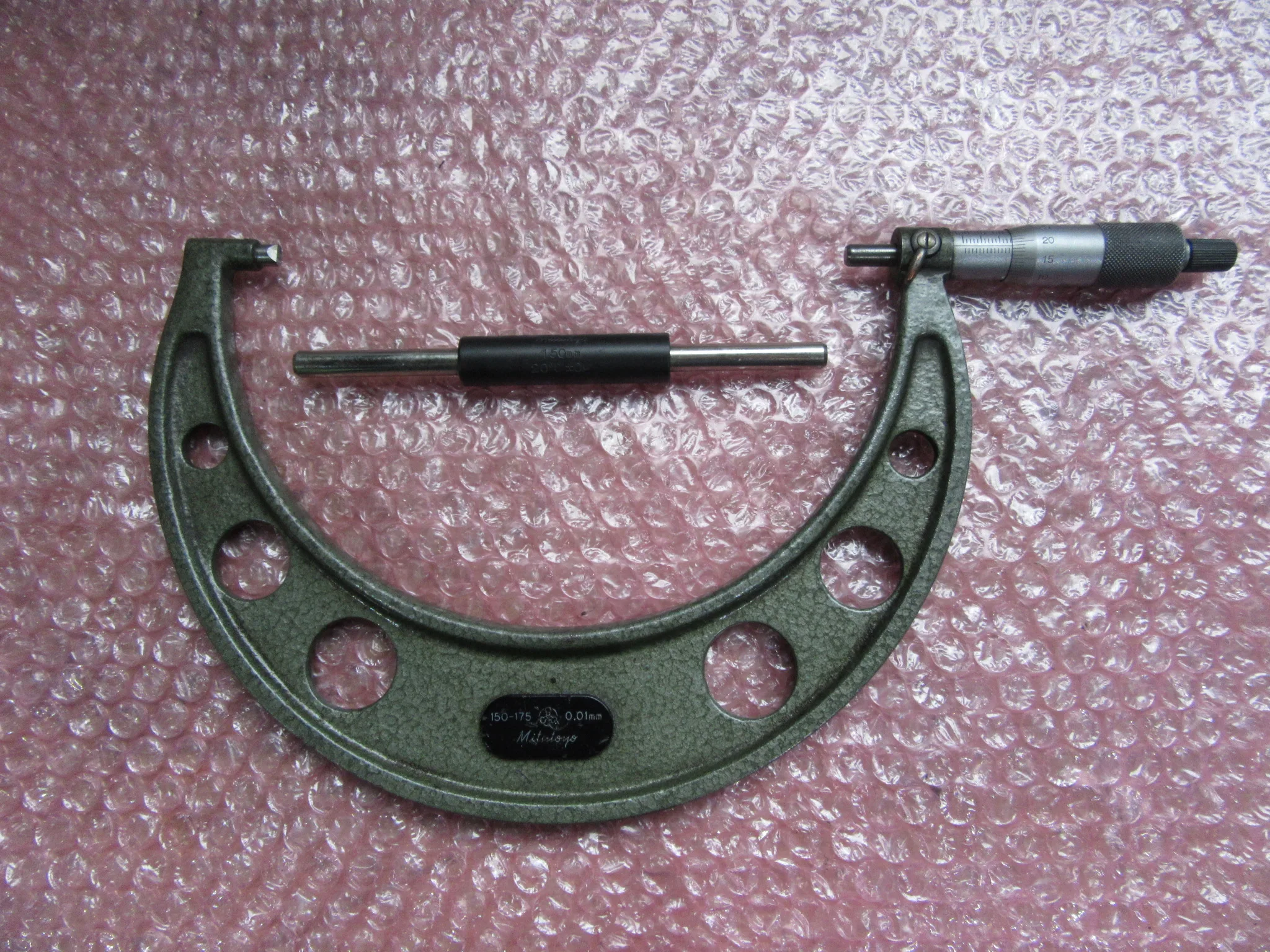 ミツトヨ/三豊製作所 外側マイクロメーター 測定範囲：150-175mm(0.01mm) / MITUTOYO Outside Micrometer 測定範囲：150-175mm(0.01mm) TX230180