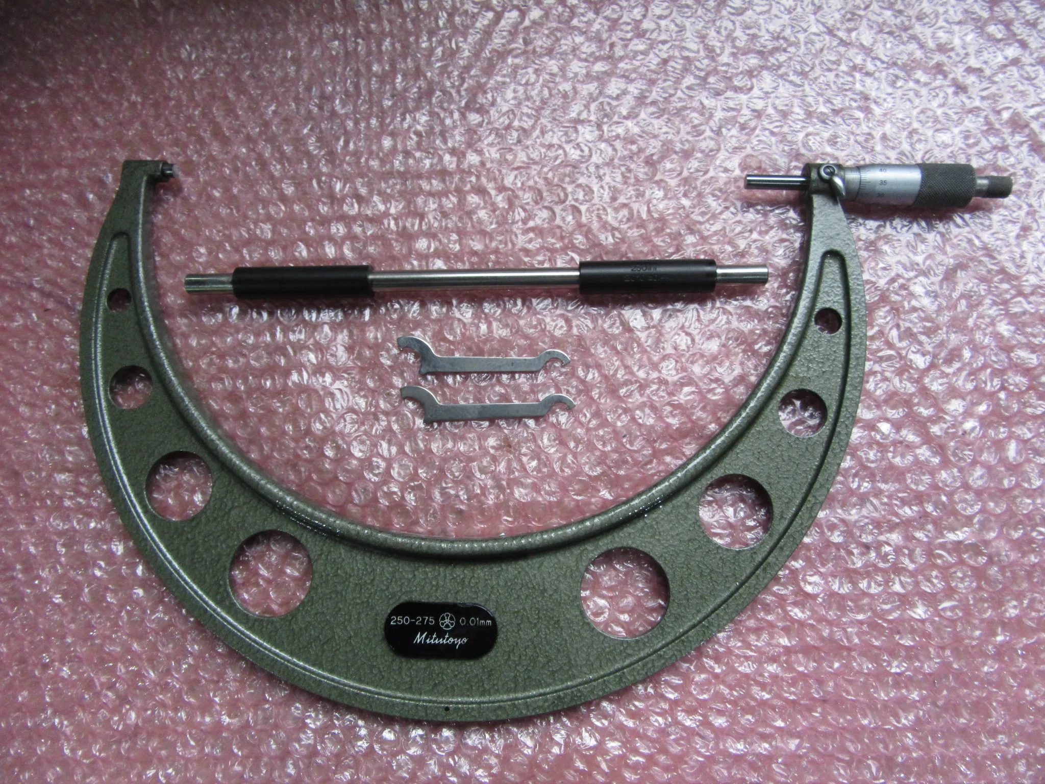 ミツトヨ/三豊製作所 外側マイクロメーター 測定範囲：250-275mm(0.01mm) / MITUTOYO Outside Micrometer 測定範囲：250-275mm(0.01mm) TX230182