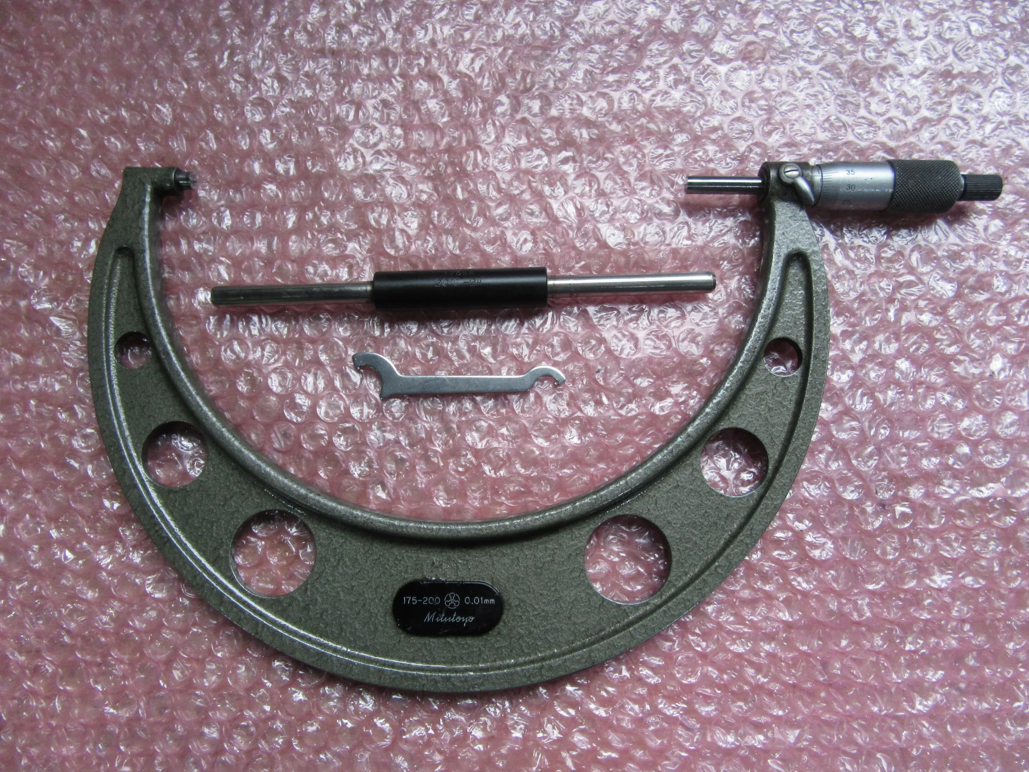 ミツトヨ/三豊製作所 外側マイクロメーター 測定範囲：175-200mm(0.01mm) / MITUTOYO Outside Micrometer 測定範囲：175-200mm(0.01mm) TX230183