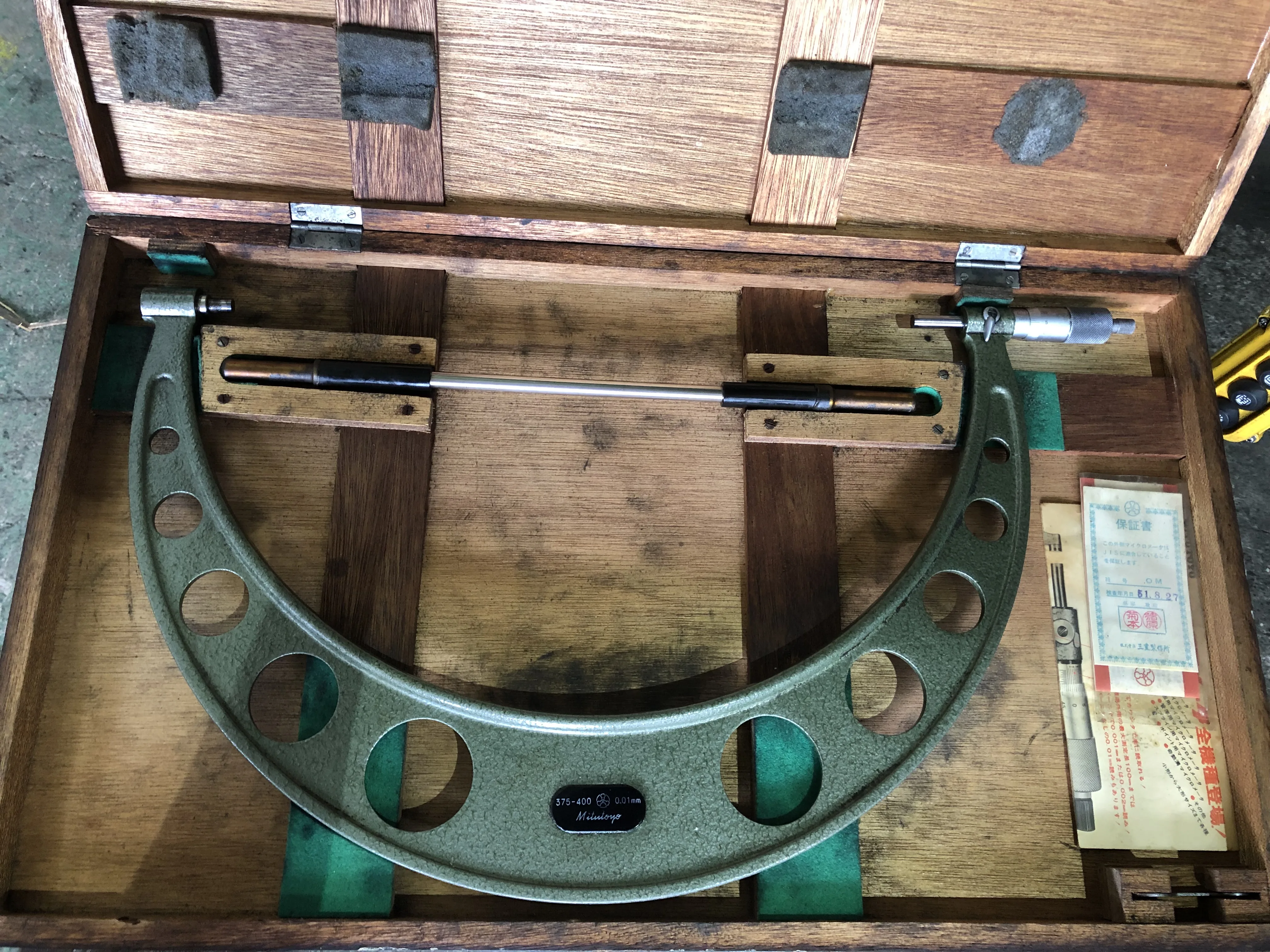 ミツトヨ/三豊製作所 外側マイクロメータ 375-400mm / MITUTOYO Outside Micrometer 375-400mm TX230192