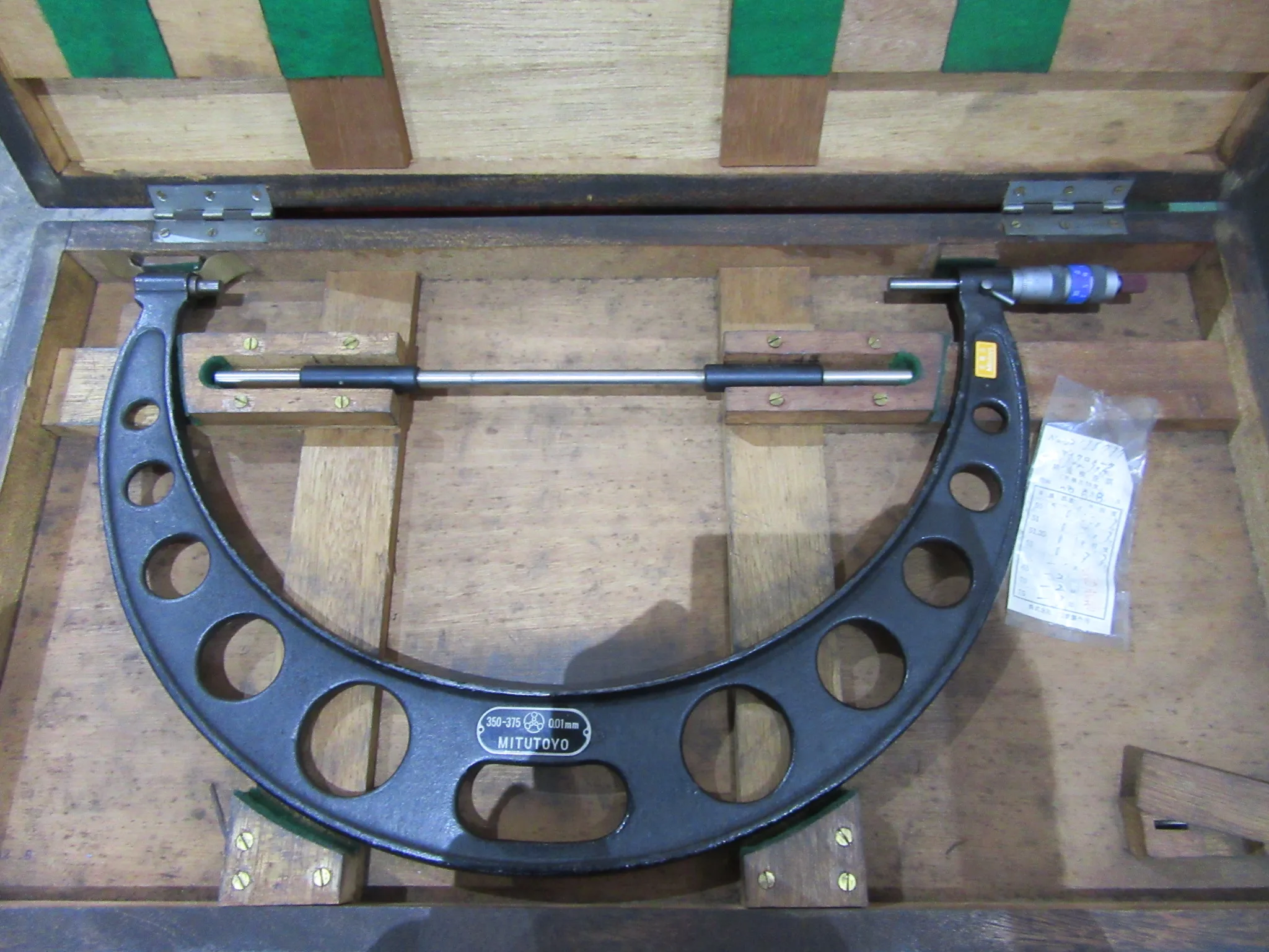 ミツトヨ/三豊製作所 外側マイクロメータ 350～375（mm） / MITUTOYO Outside Micrometer 350～375（mm） TX230227