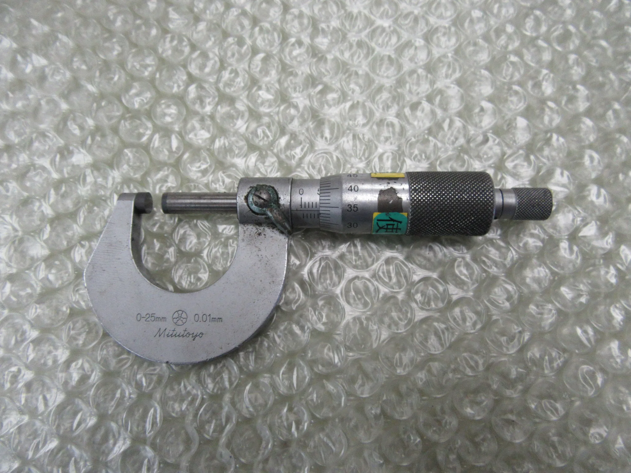 ミツトヨ/三豊製作所 外側マイクロメーター 0-25ｍｍ(0.01mm) / MITUTOYO Outside Micrometer 0-25ｍｍ(0.01mm) TX230233
