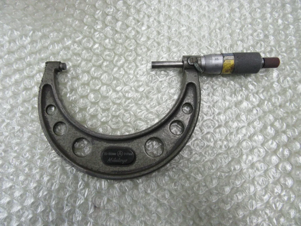 ミツトヨ/三豊製作所 外側マイクロメーター 測定範囲：75-100mm(0.01mm) / MITUTOYO Outside Micrometer 測定範囲：75-100mm(0.01mm) TX230237