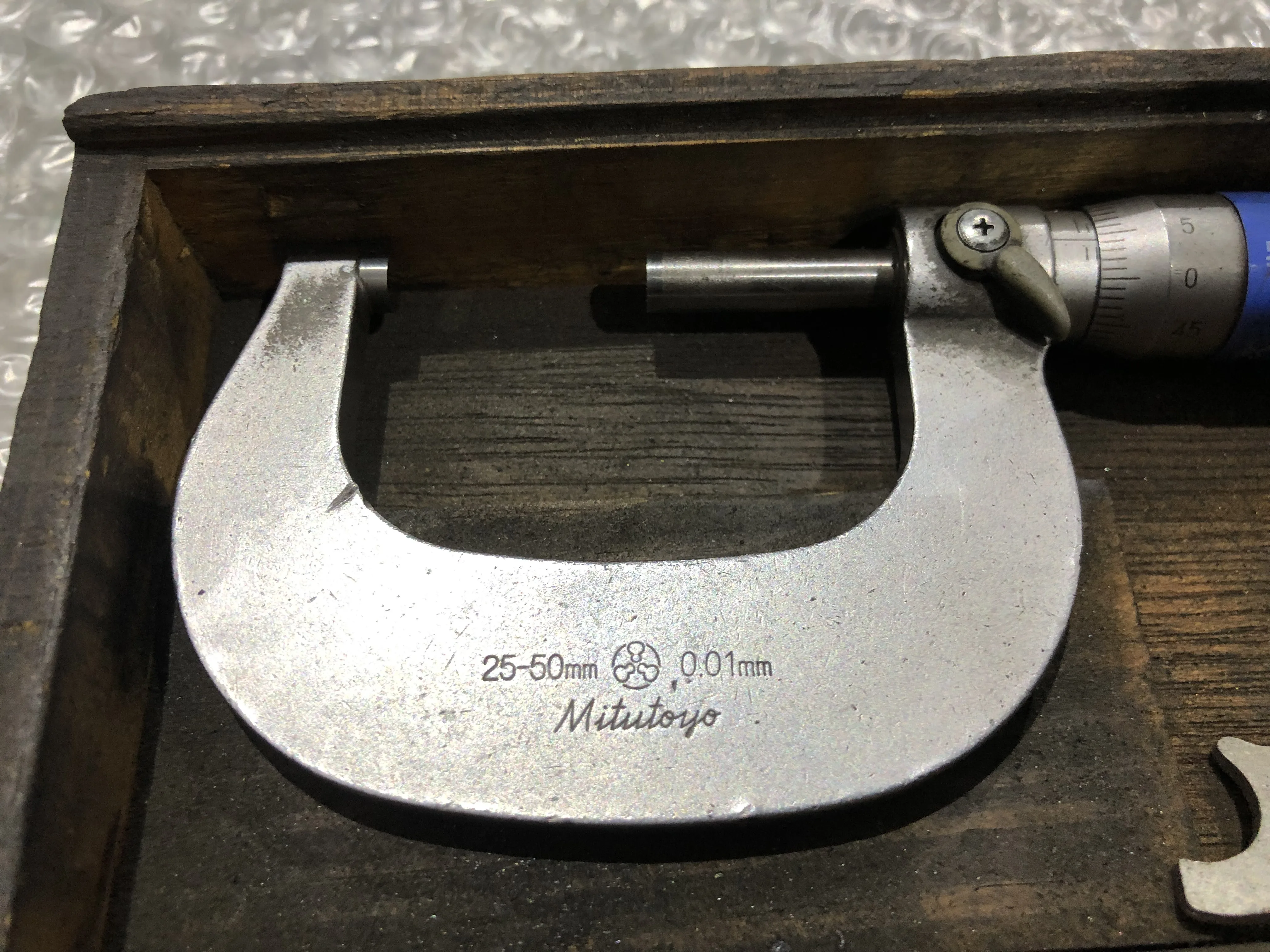 ミツトヨ/三豊製作所 外側マイクロメータ 25-50（mm）BMD50 / MITUTOYO Outside Micrometer 25-50（mm）BMD50 TX230248