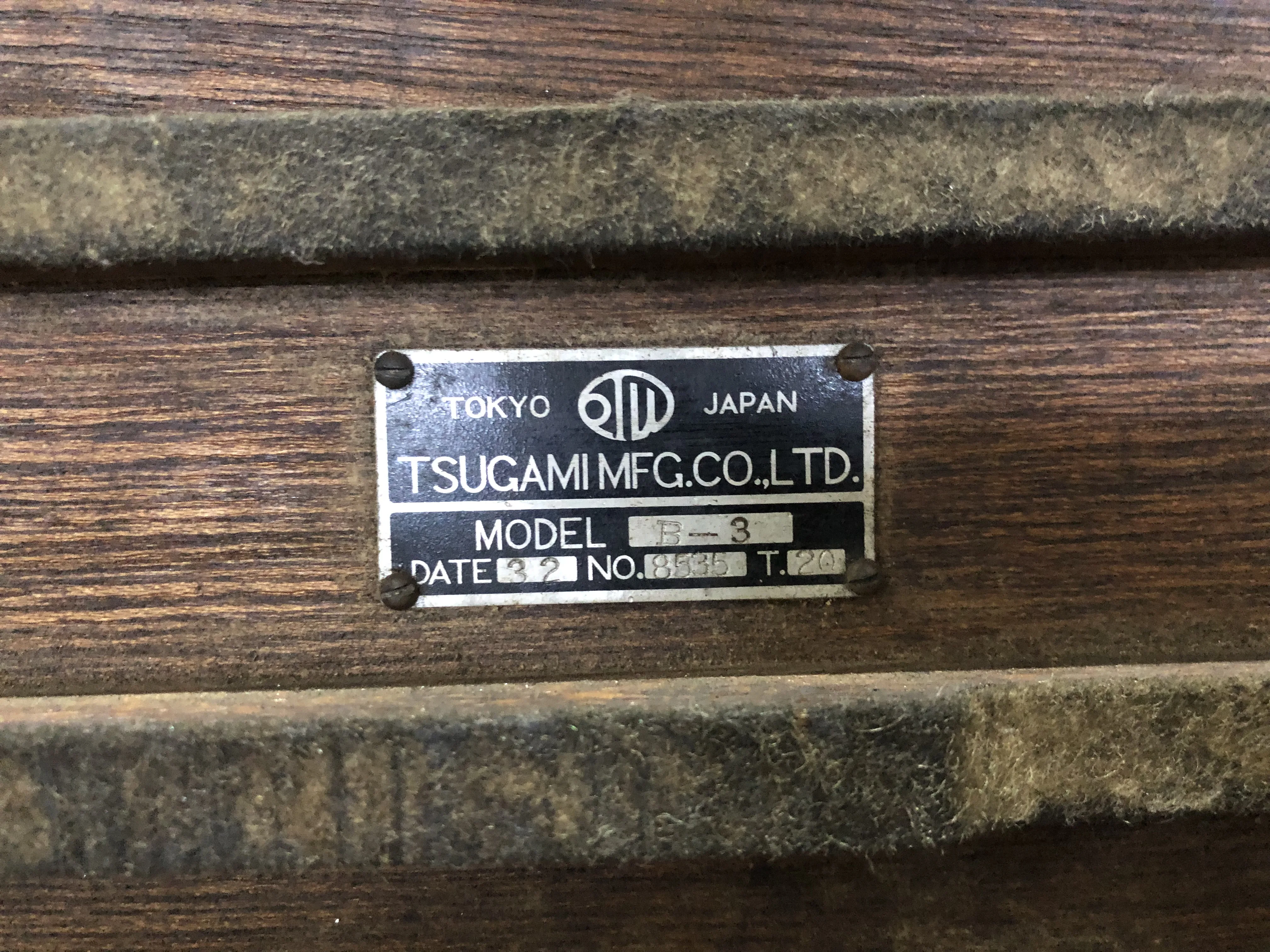ツガミ/津上 ブロックゲージセット B-3 / TSUGAMI CORPORATION Gauge Block Set B-3 TX230253