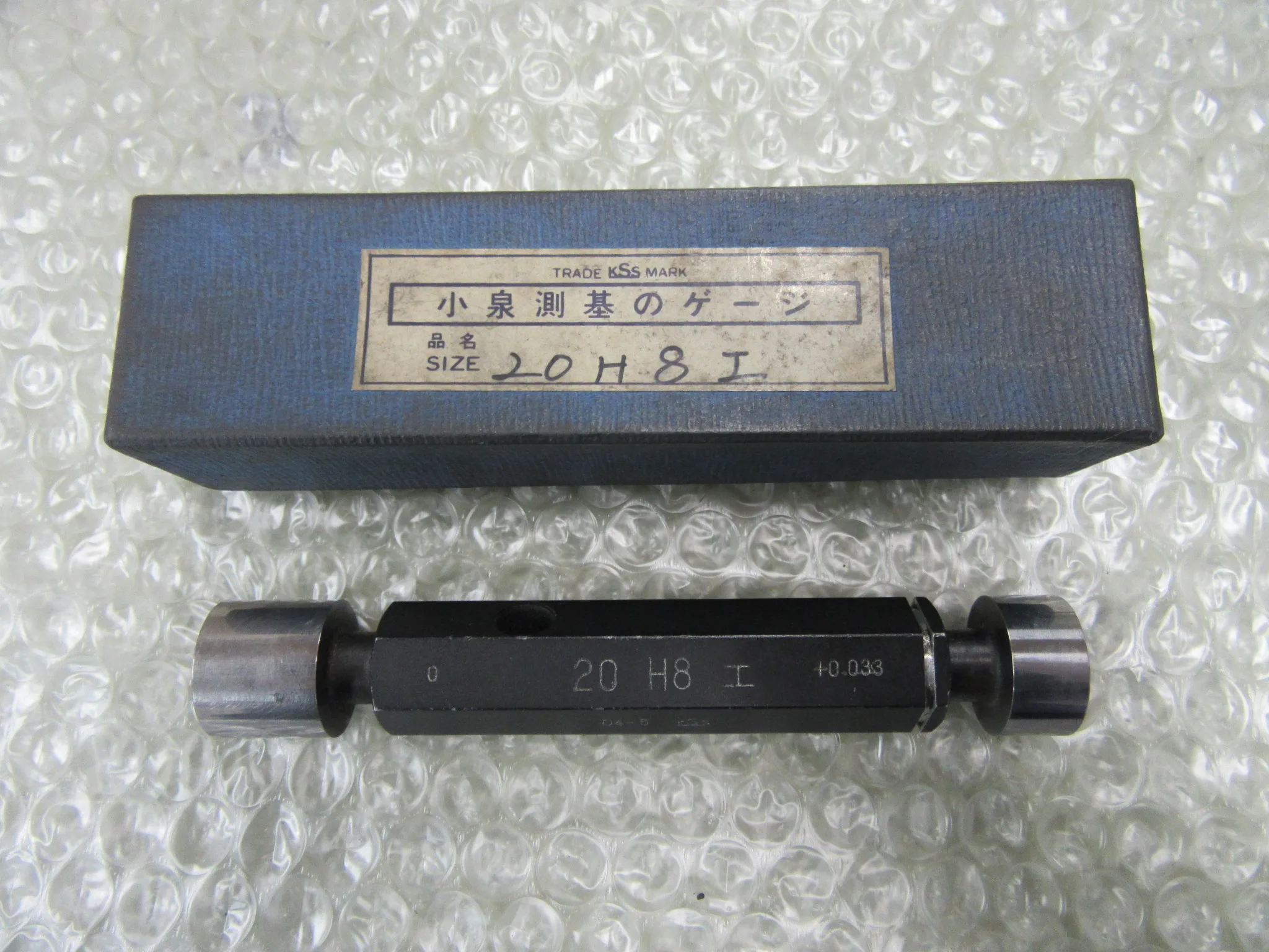 小泉測基製作所 KSS ねじゲージ 20H8 / KOIZUMI SOKKI (KSS) Thread Gauge 20H8 TX230286