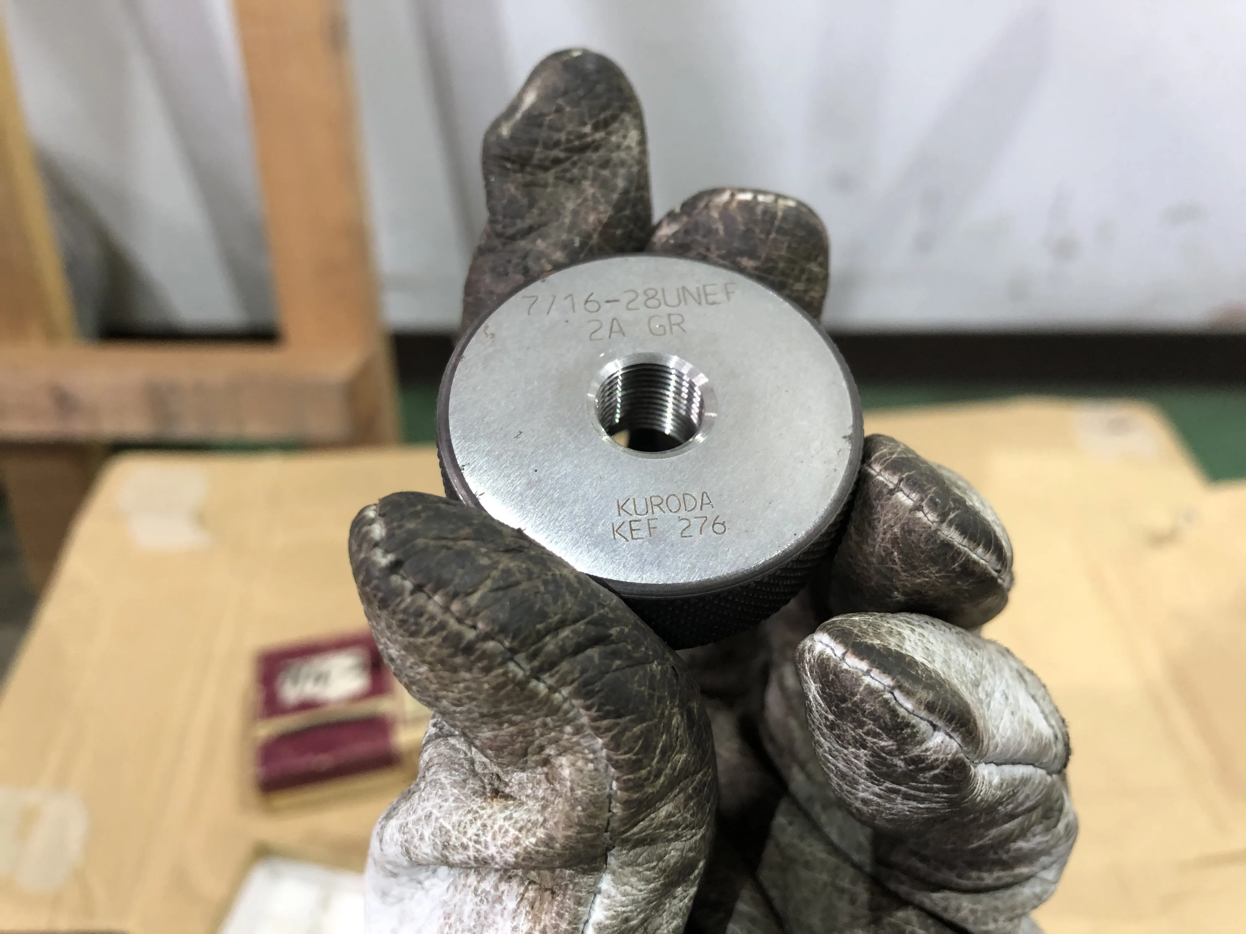 黒田精工 KKS ねじリングゲージ（1セット） 7/16-28UNEF2A GRIR / KURODA PRECISION INDUSTRIES Thread Ring Gauge Set 7/16-28UNEF2A GRIR TX230307