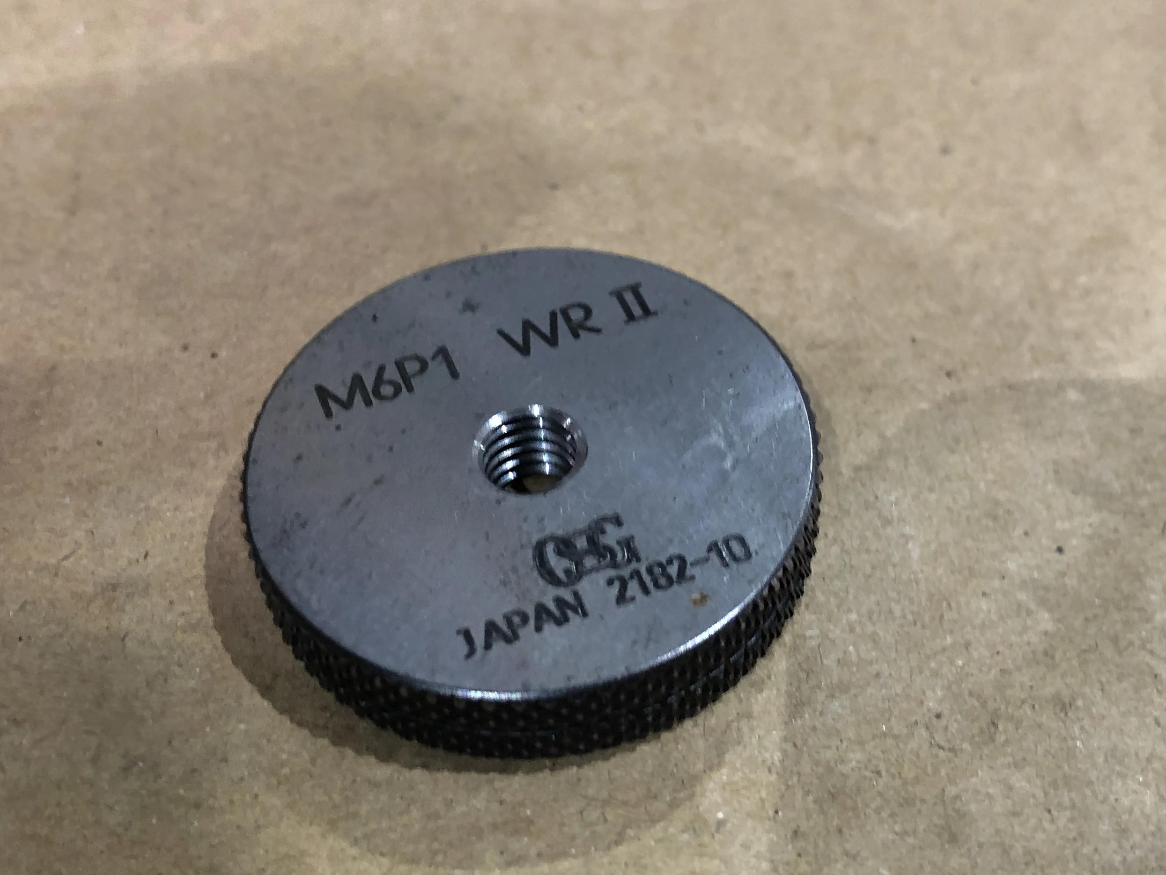 OSG/オーエスジー リングゲージ M6P1 WPⅡ / OSG Ring Gauge M6P1 WPⅡ TX230321