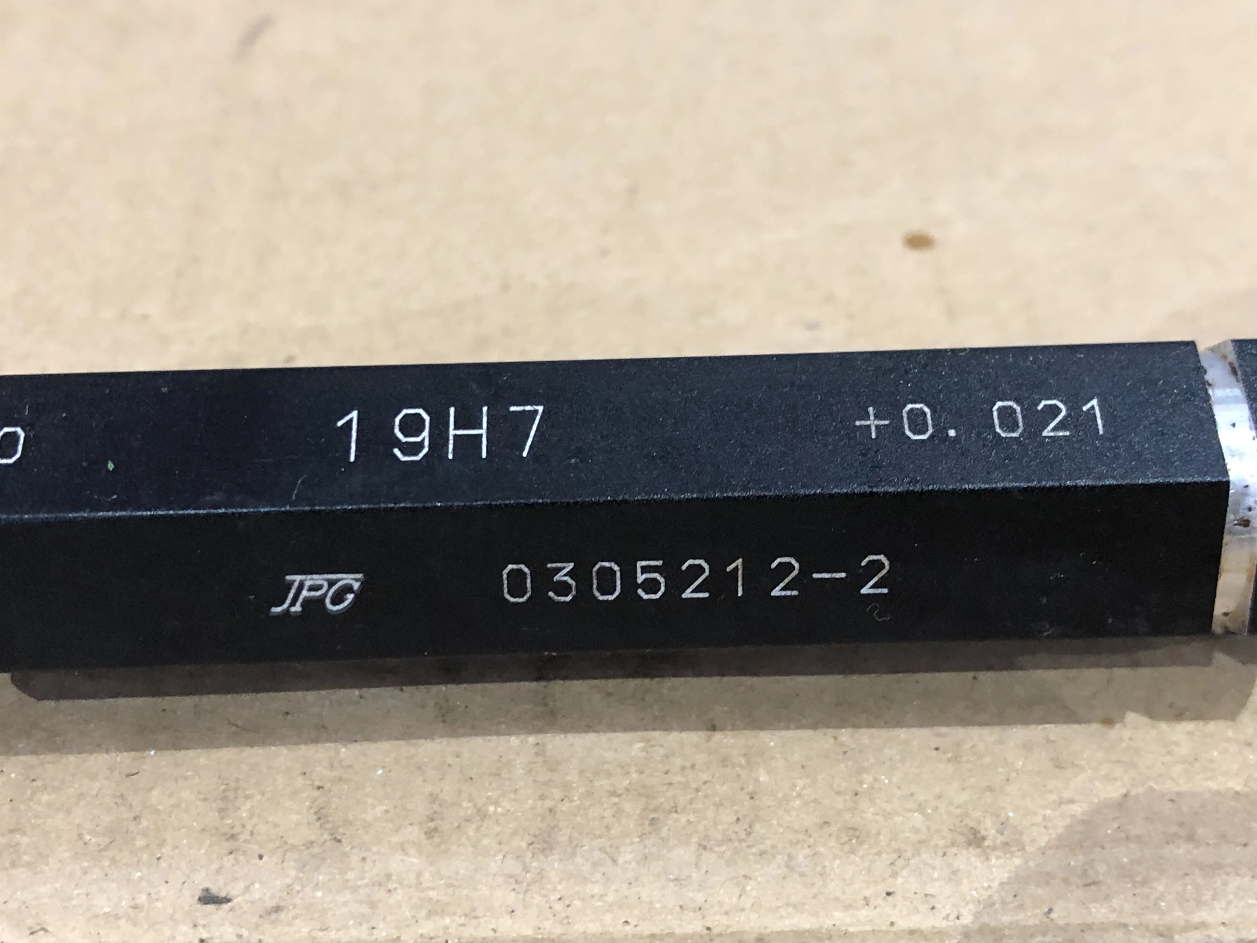 測範社 SHS ねじプラグゲージ 19H7 / SOKUHANSHA Thread Plug Gauge 19H7 TX230325