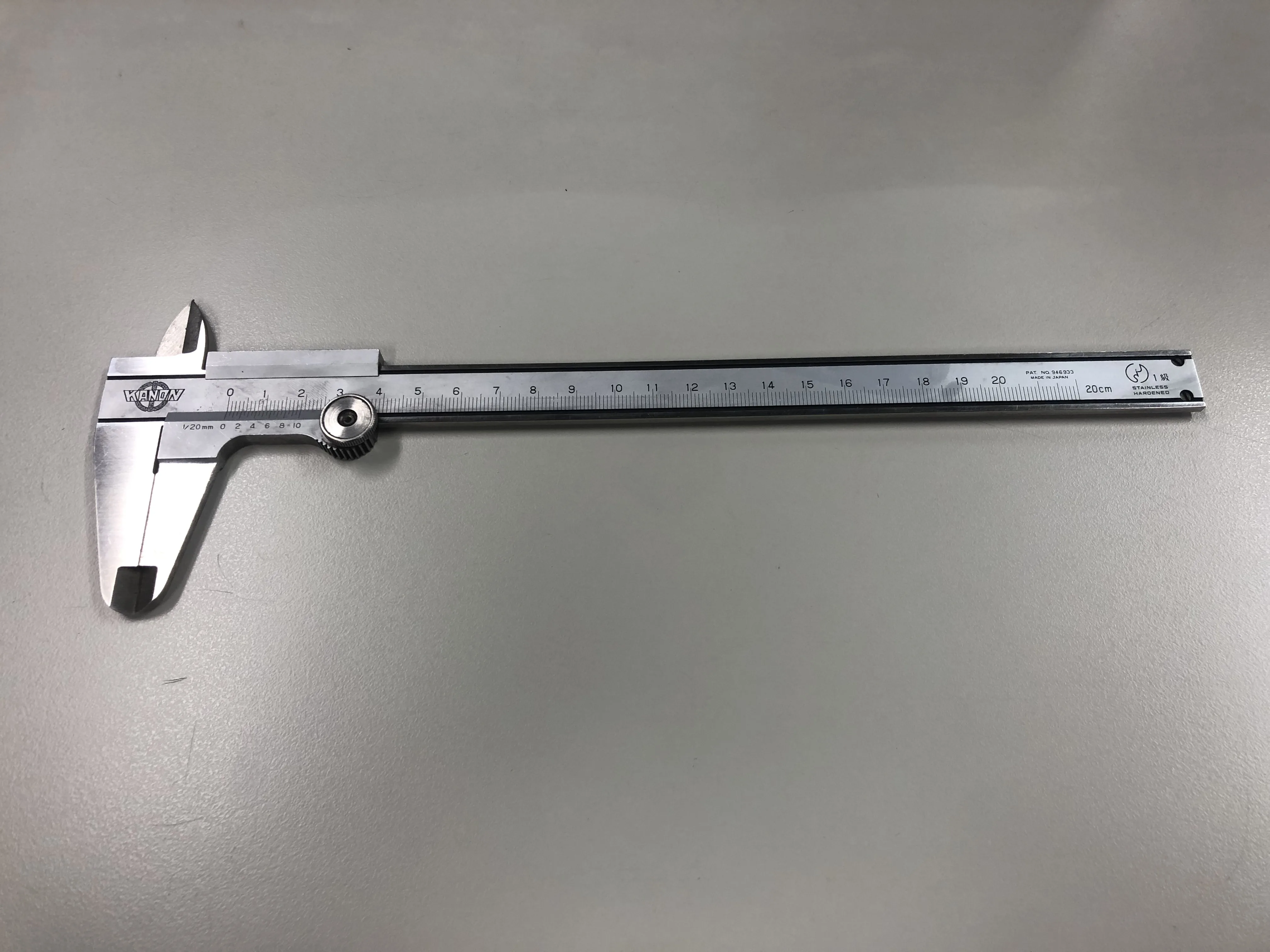 中村製作所 KANON ノギス 20CM / NAKAMURA MFG Vernier Caliper 20CM TX230357