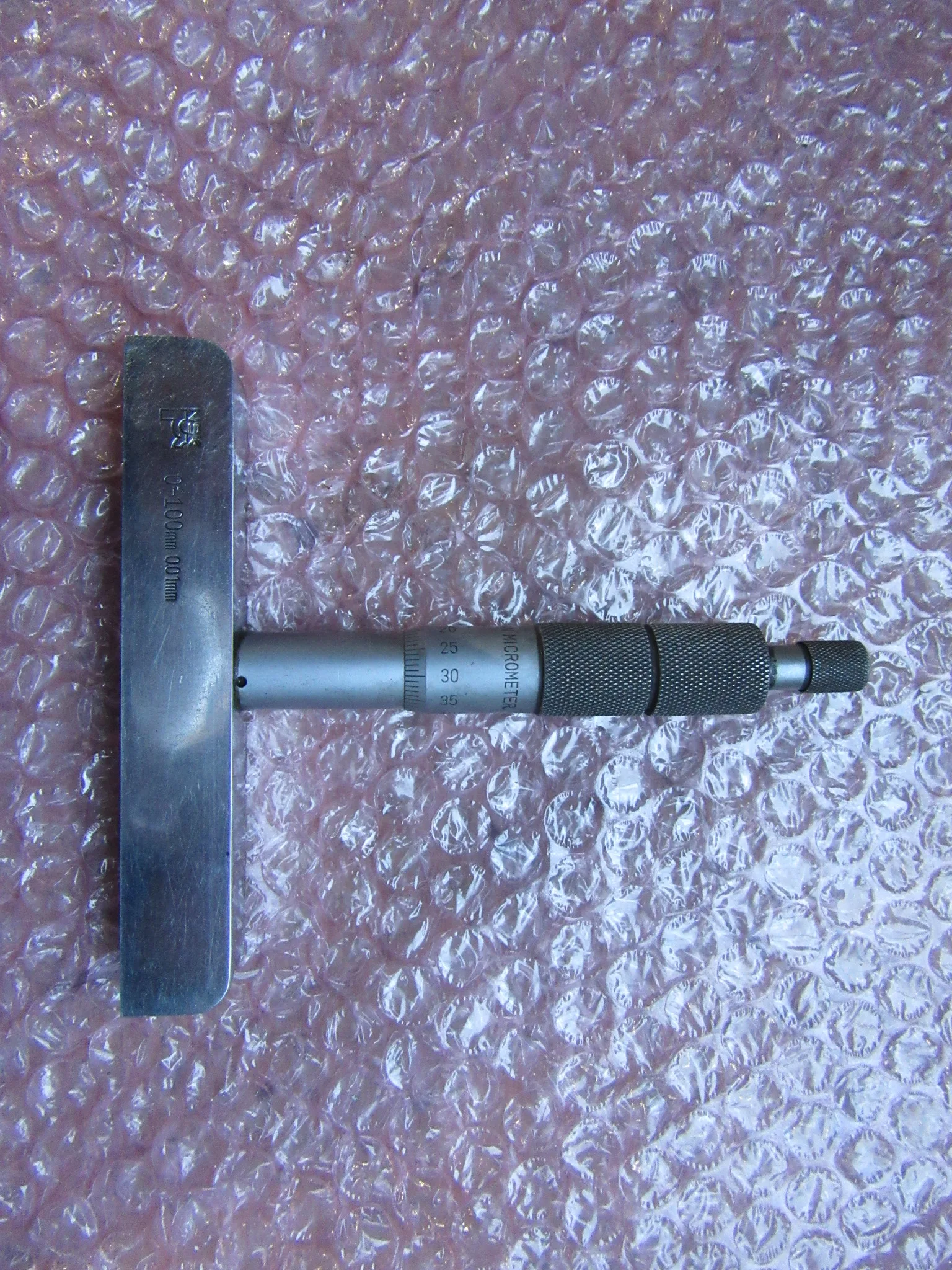 日本精工 NSK デプスマイクロメーター 0-100mm (0.01mm) / NSK LTD 0-100mm (0.01mm) TX240001