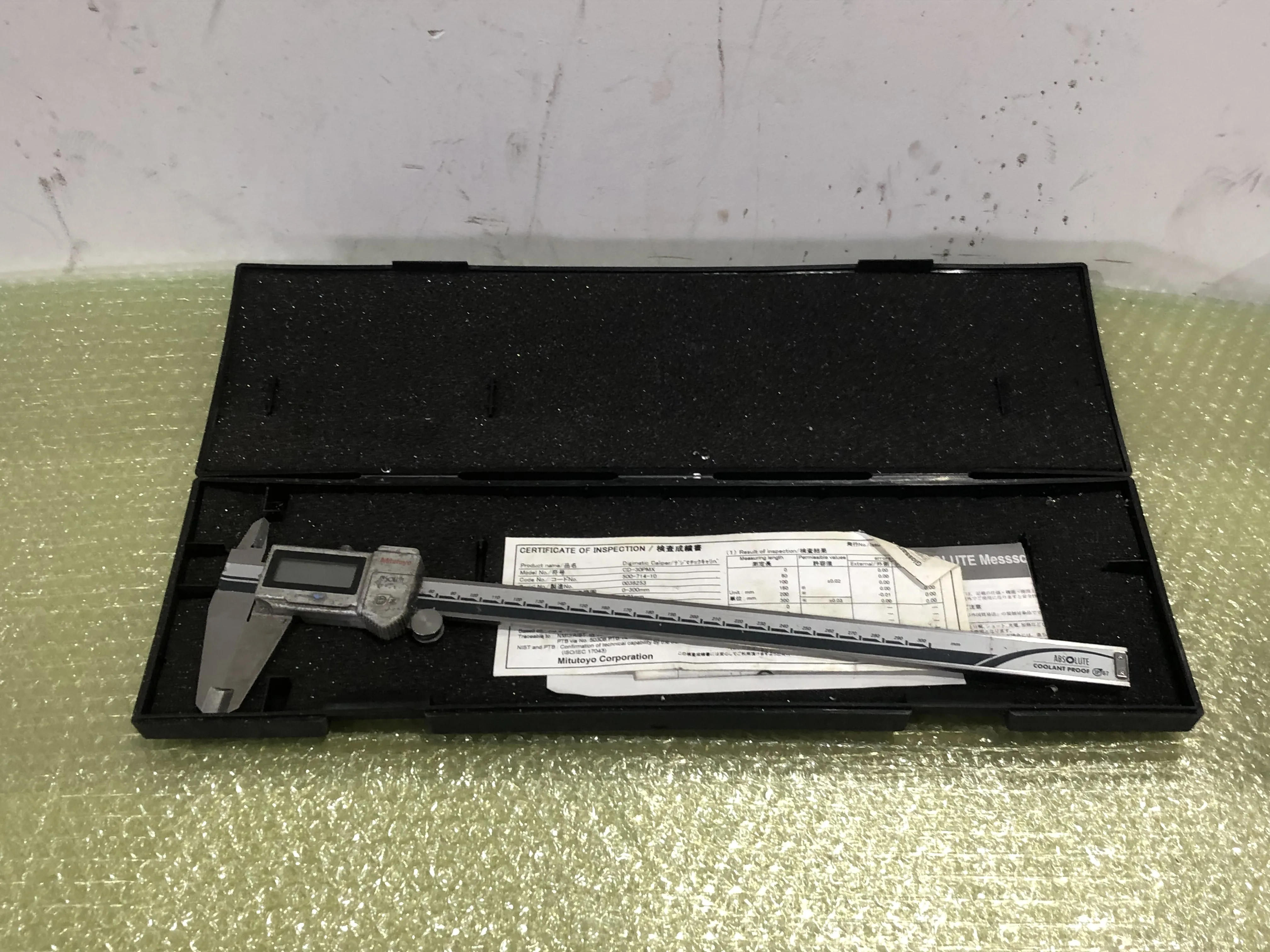 ミツトヨ/三豊製作所 ABSクーラントプルーフキャリパー 500-714-10 CD-30PMX / MITUTOYO 500-714-10 CD-30PMX TX240037