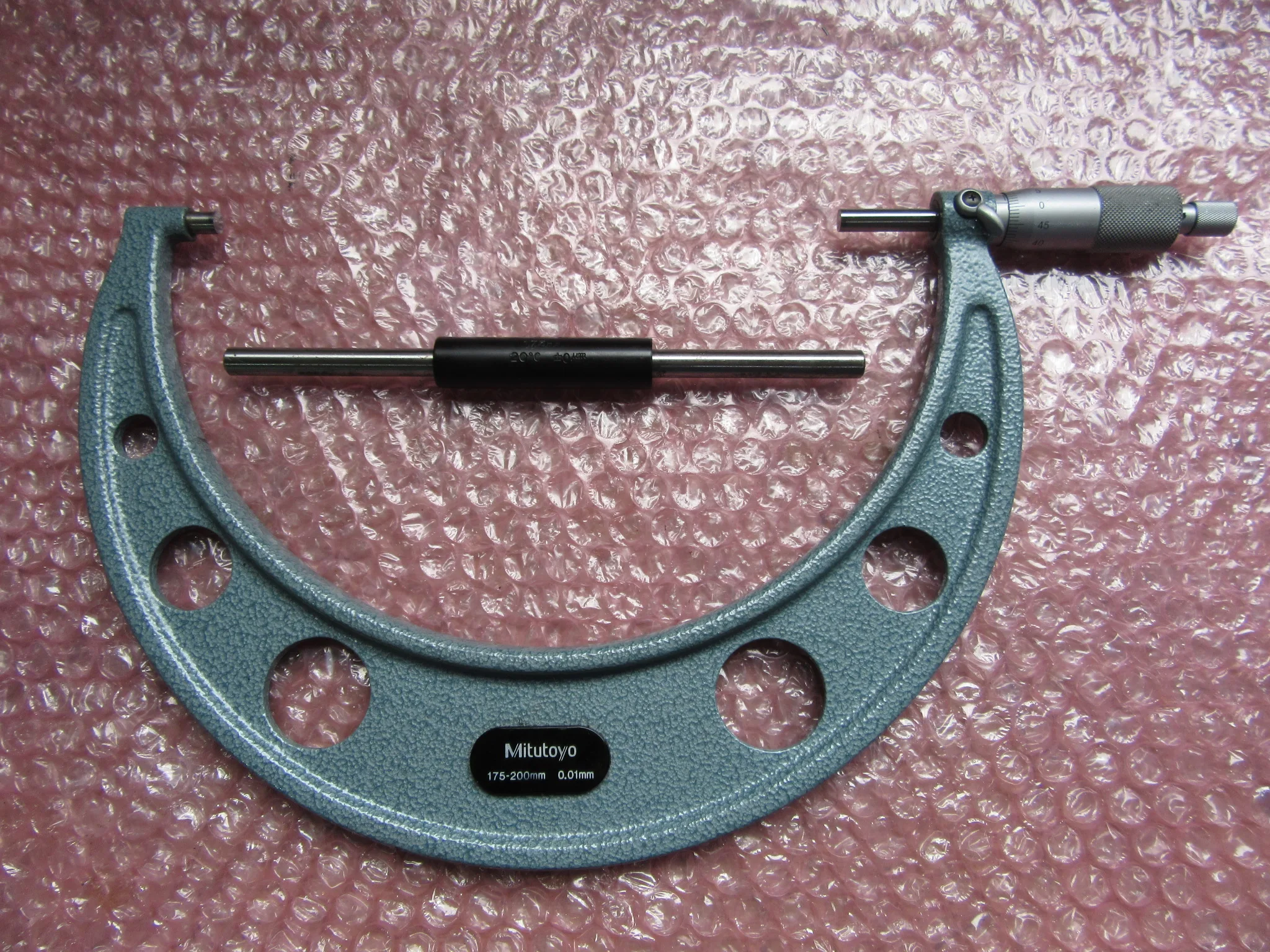 ミツトヨ/三豊製作所 外側マイクロメーター 測定範囲：175-200mm(0.01mm) / MITUTOYO 測定範囲：175-200mm(0.01mm) TX240069