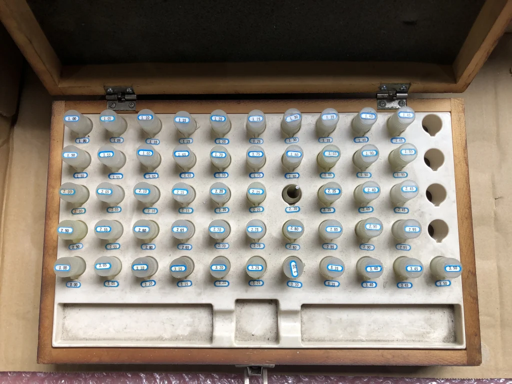 新潟精機 SK ピンゲージセット 1.00~3.50 / NIIGATA SEIKI 1.00~3.50 TX240076
