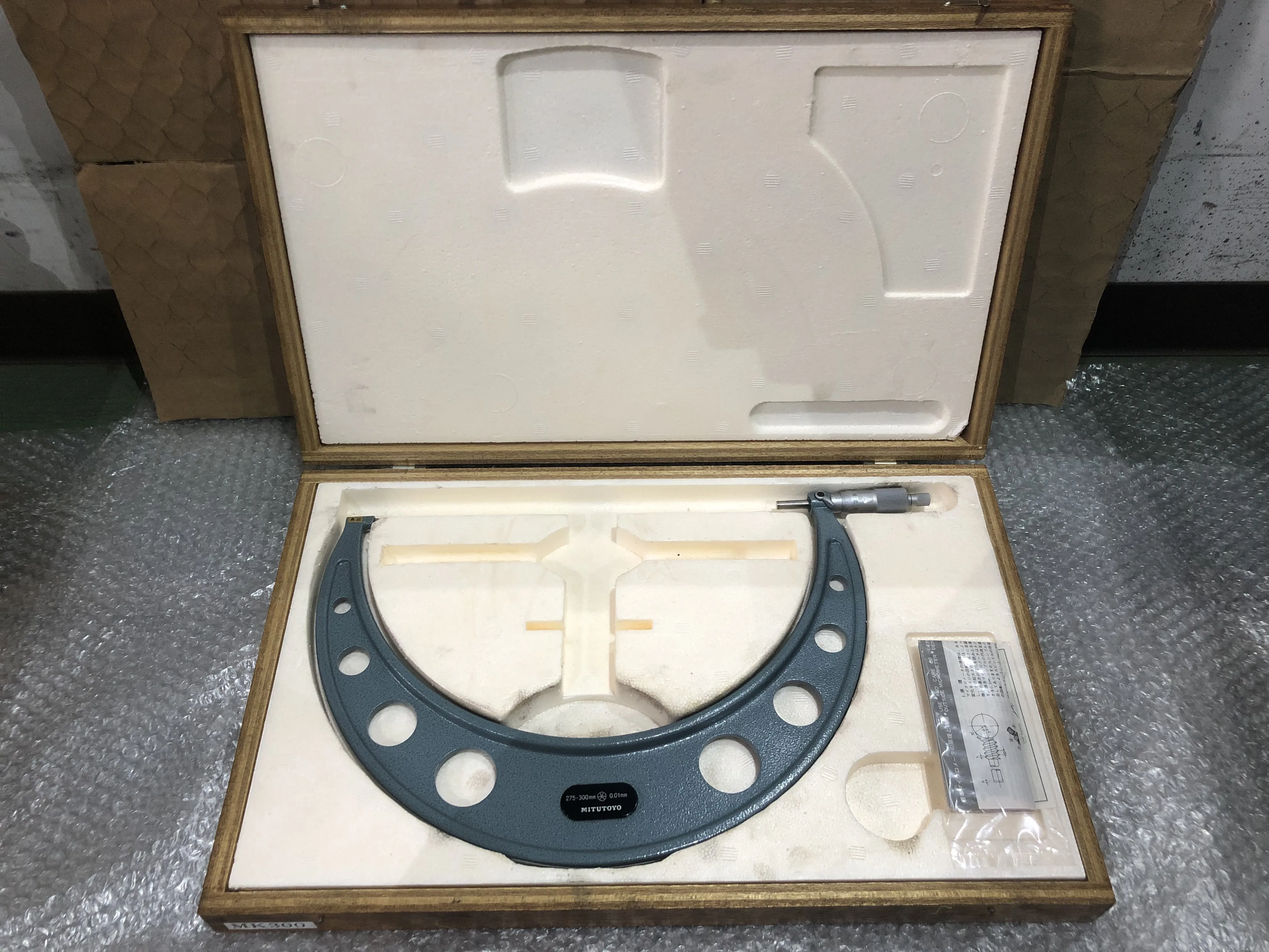 ミツトヨ/三豊製作所 外側マイクロメーター 103-148 OM-300 / MITUTOYO 103-148 OM-300 TX240150