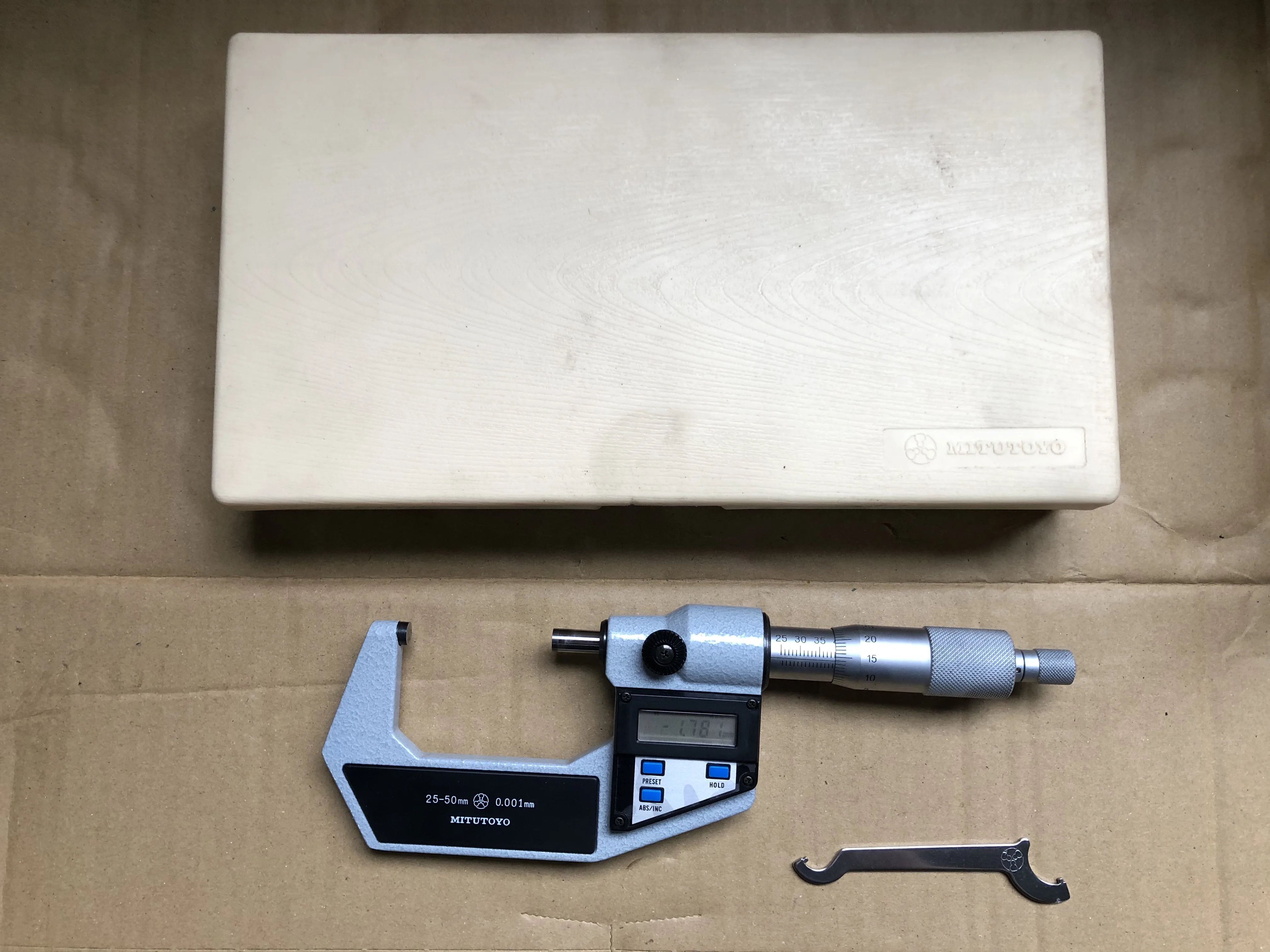 ミツトヨ/三豊製作所 デジマチックマイクロメータ 293-402(MDC-50) / MITUTOYO 293-402(MDC-50) TX240209