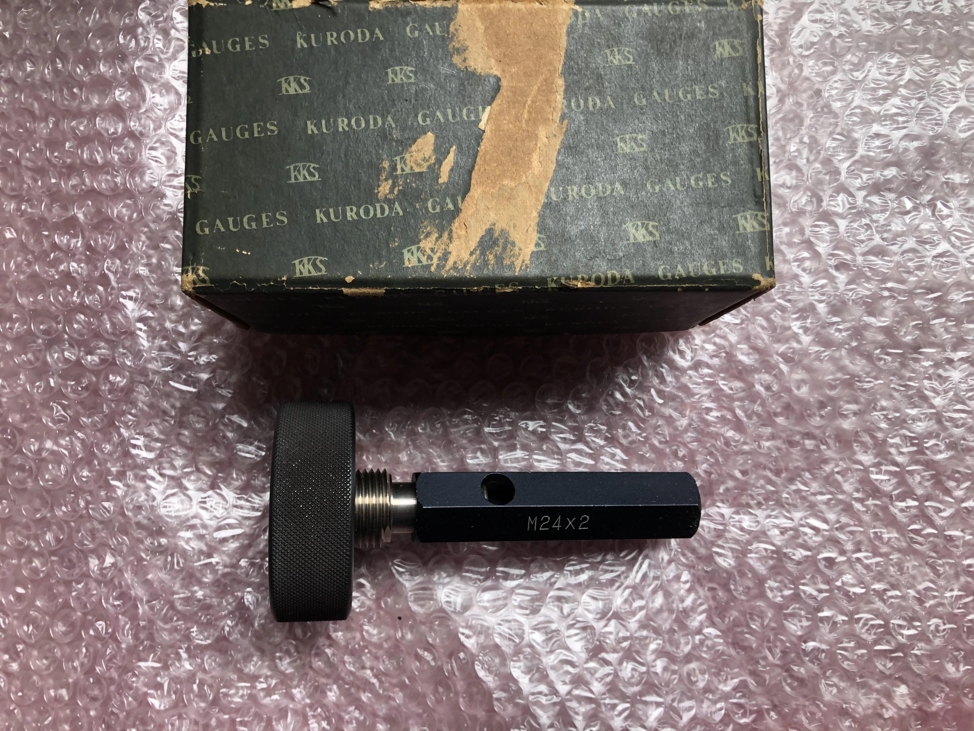 黒田精工 KKS 管用テーパねじプラグリングゲージセット M24x2 / KURODA PRECISION INDUSTRIES M24x2 TX250084