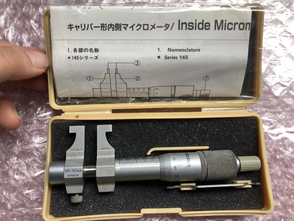 ミツトヨ/三豊製作所 キャリパー形内側マイクロメーター IMP-50(145-189) / MITUTOYO IMP-50(145-189) TX250171