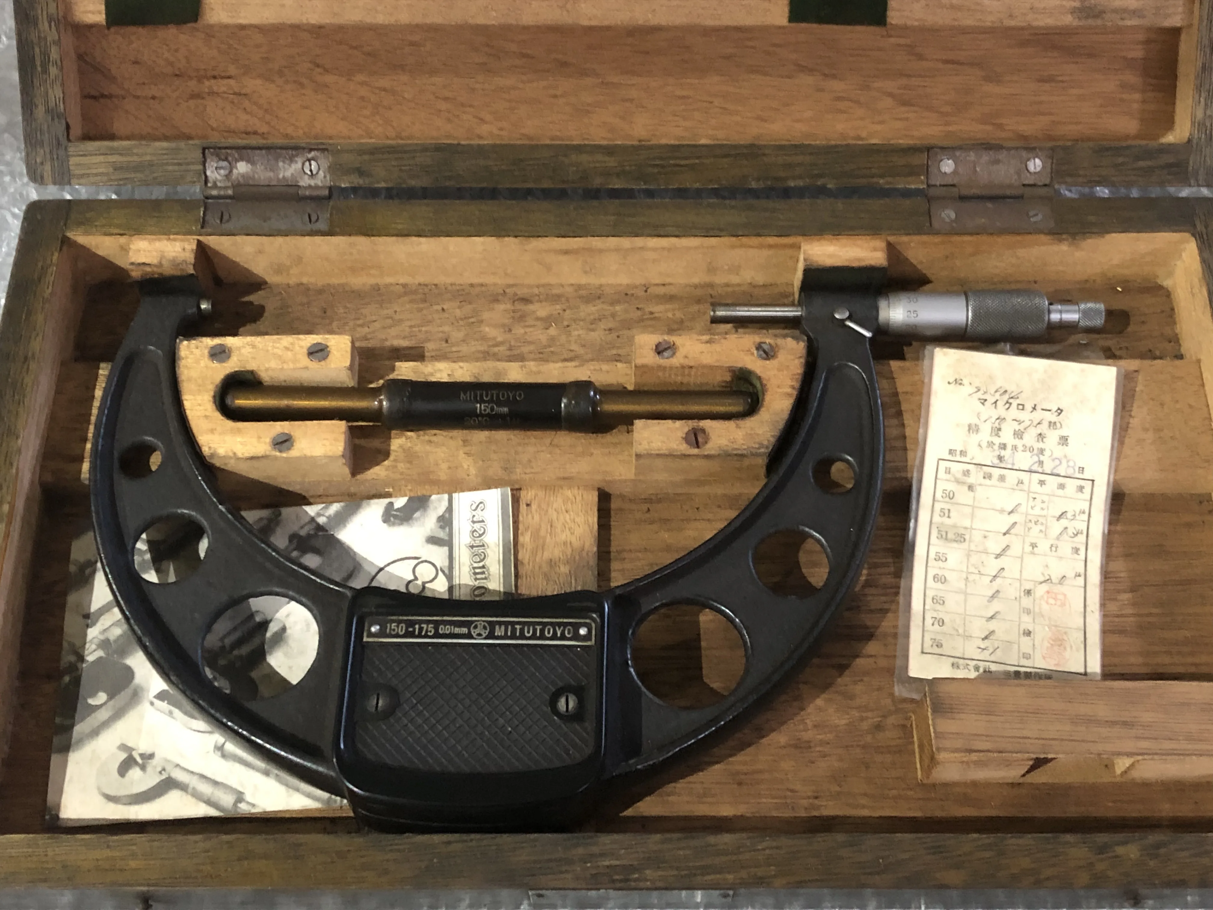 ミツトヨ/三豊製作所 外側マイクロメーター 150-175(0.01mm) / MITUTOYO 150-175(0.01mm) TX250192