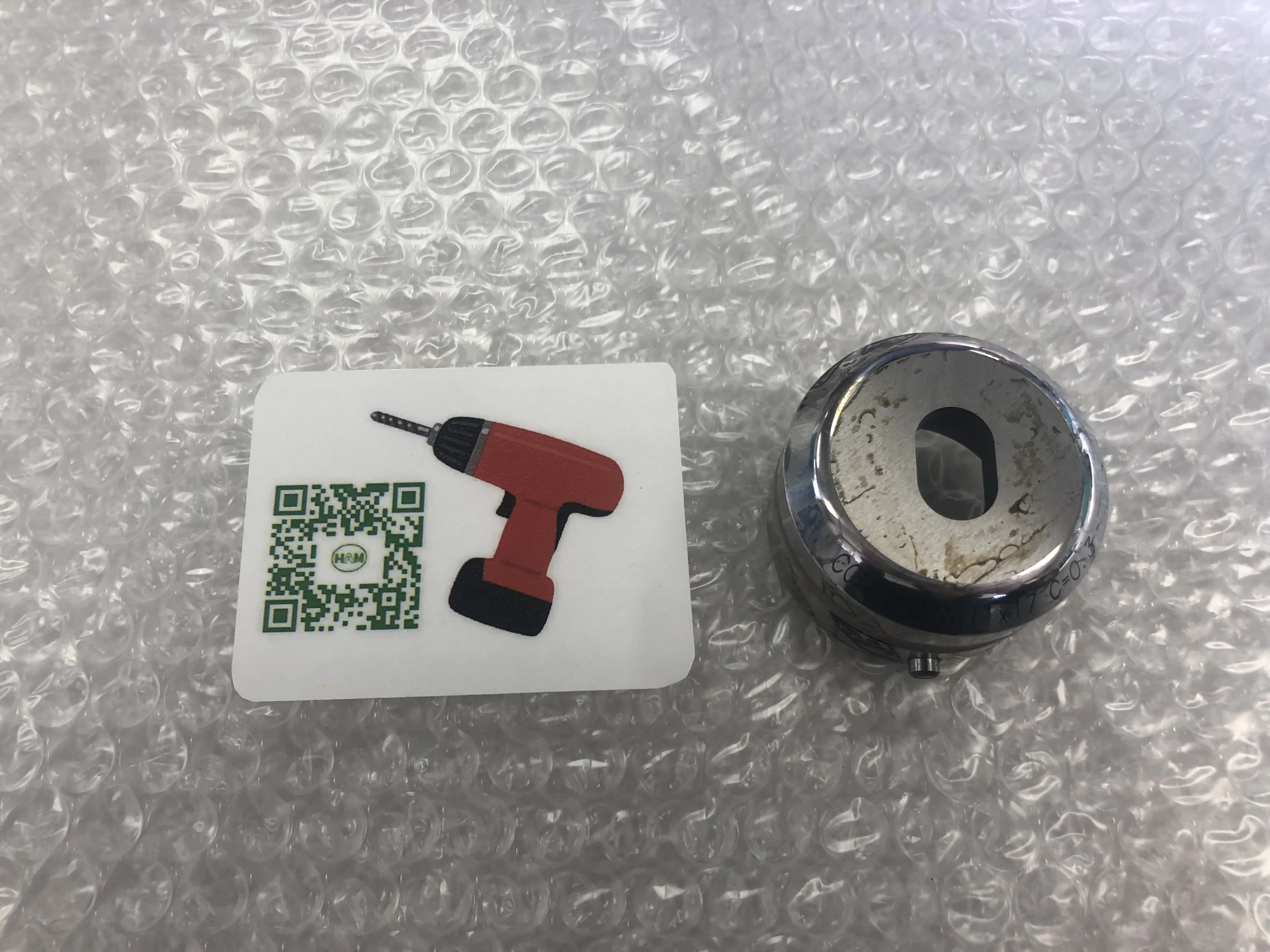 コニック タレパン金型（ダイ） Conic (SC) 11x17 C=0.3 / CONIC Turret Punch Die Conic (SC) 11x17 C=0.3 TZ210004