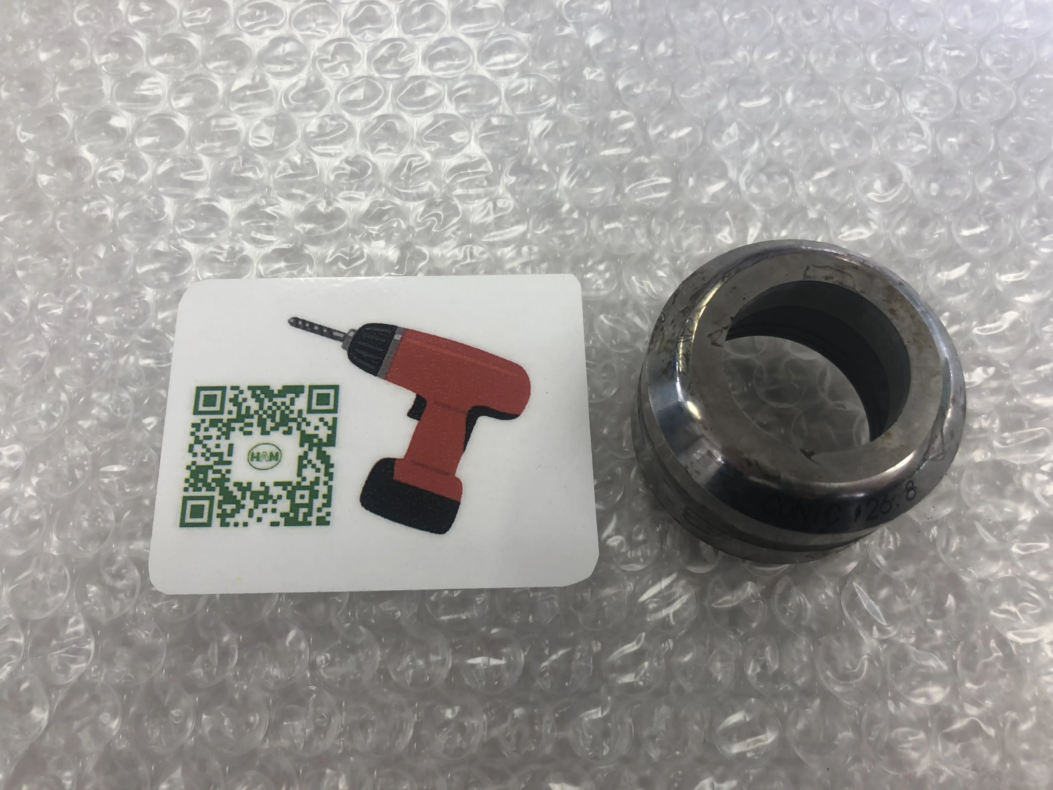 コニック タレパン金型（ダイ） 26.8 / CONIC Turret Punch Die 26.8 TZ210006