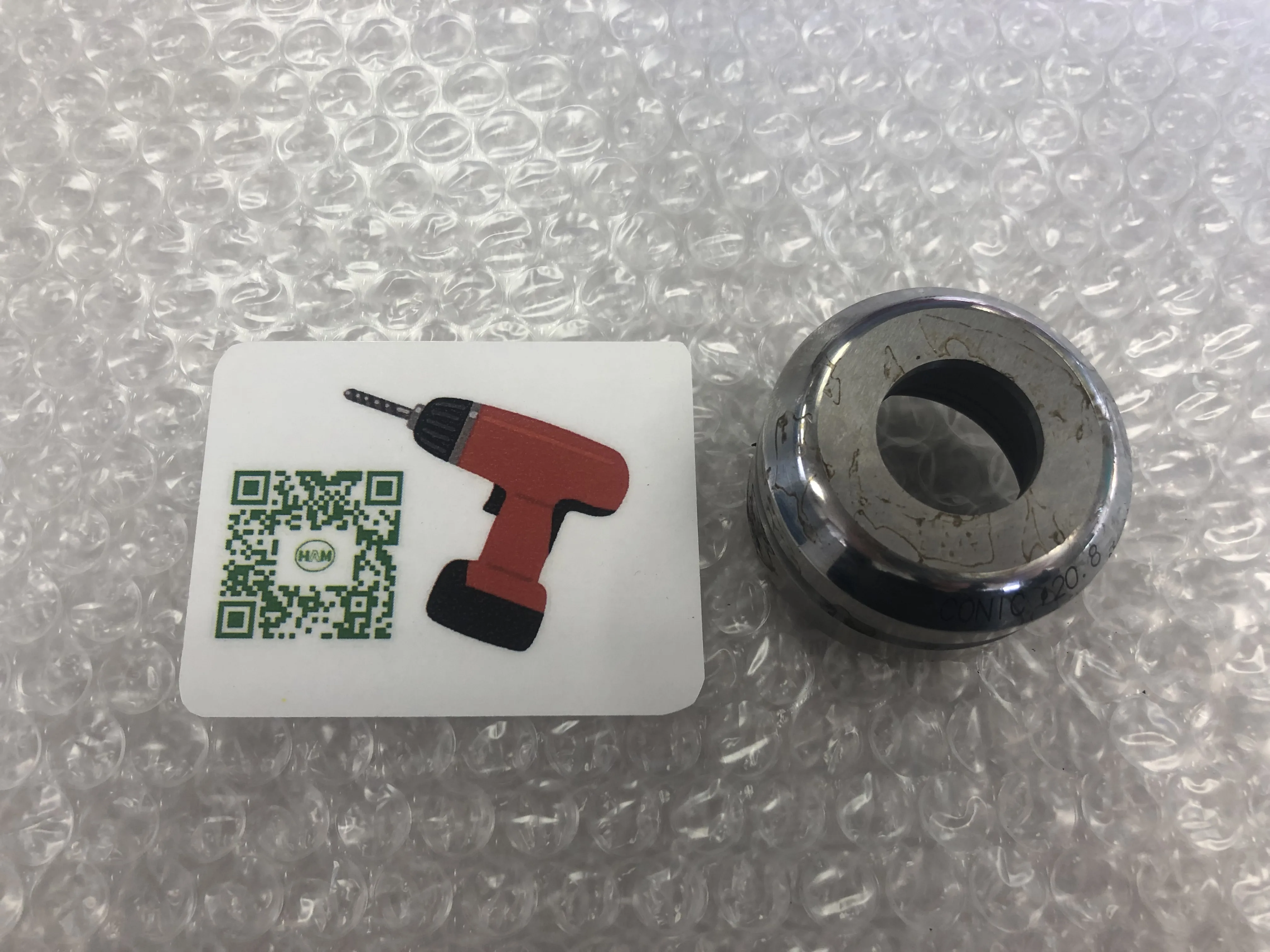 コニック タレパン金型（ダイ） 20.8 / CONIC Turret Punch Die 20.8 TZ210007