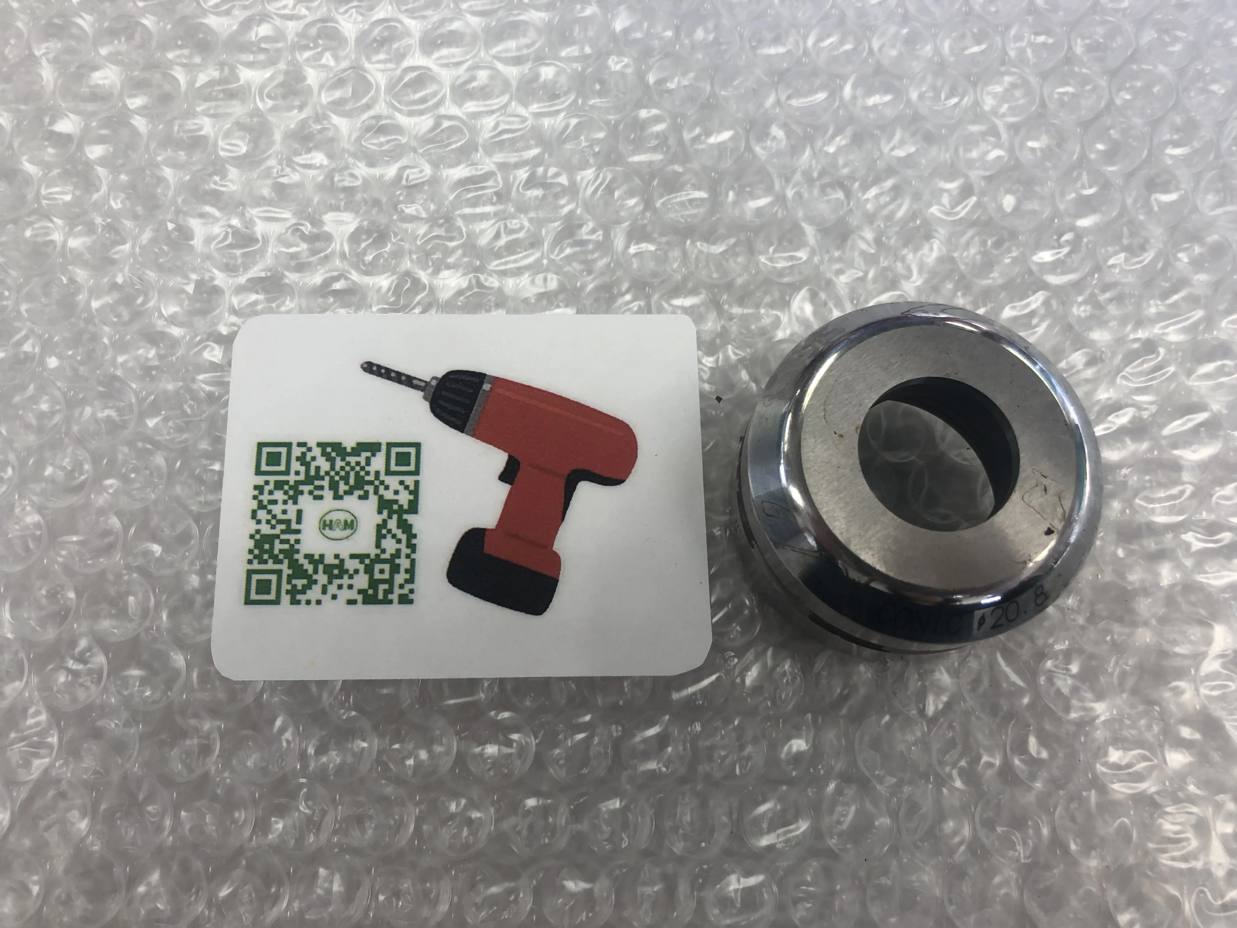 コニック タレパン金型（ダイ） 20.8 / CONIC Turret Punch Die 20.8 TZ210010
