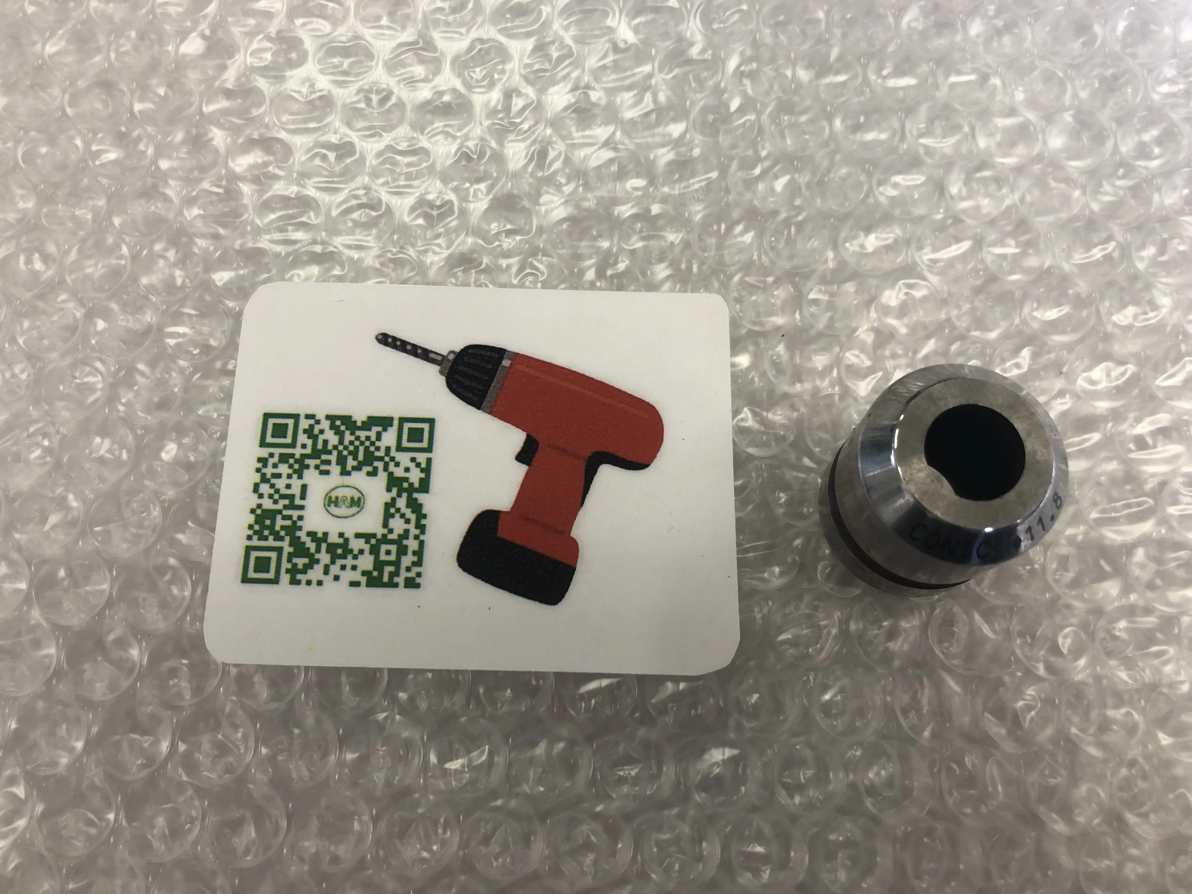 コニック タレパン金型（ダイ） φ11.8 / CONIC Turret Punch Die φ11.8 TZ210025