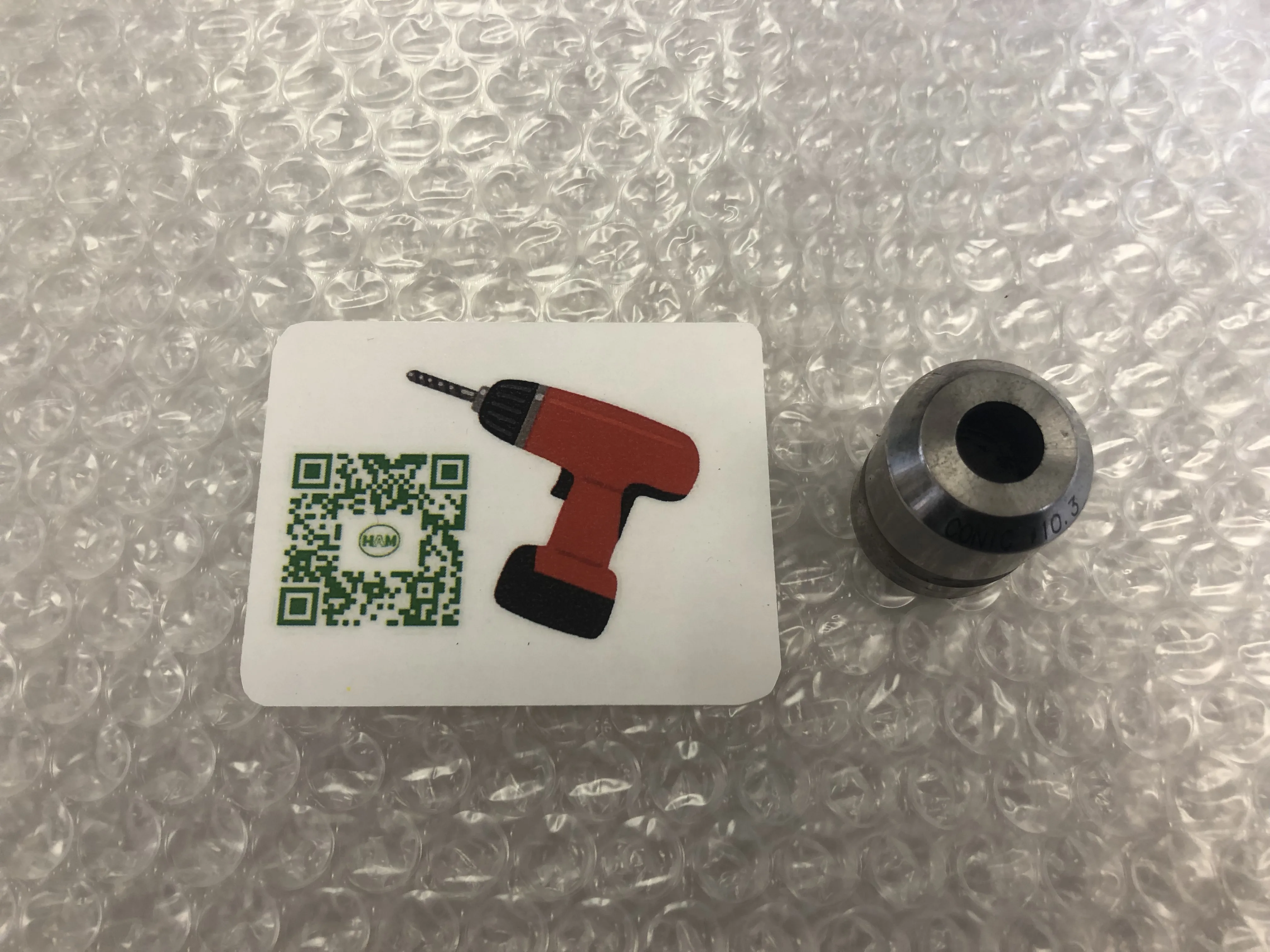 コニック タレパン金型（ダイ） φ10.3 / CONIC Turret Punch Die φ10.3 TZ210029