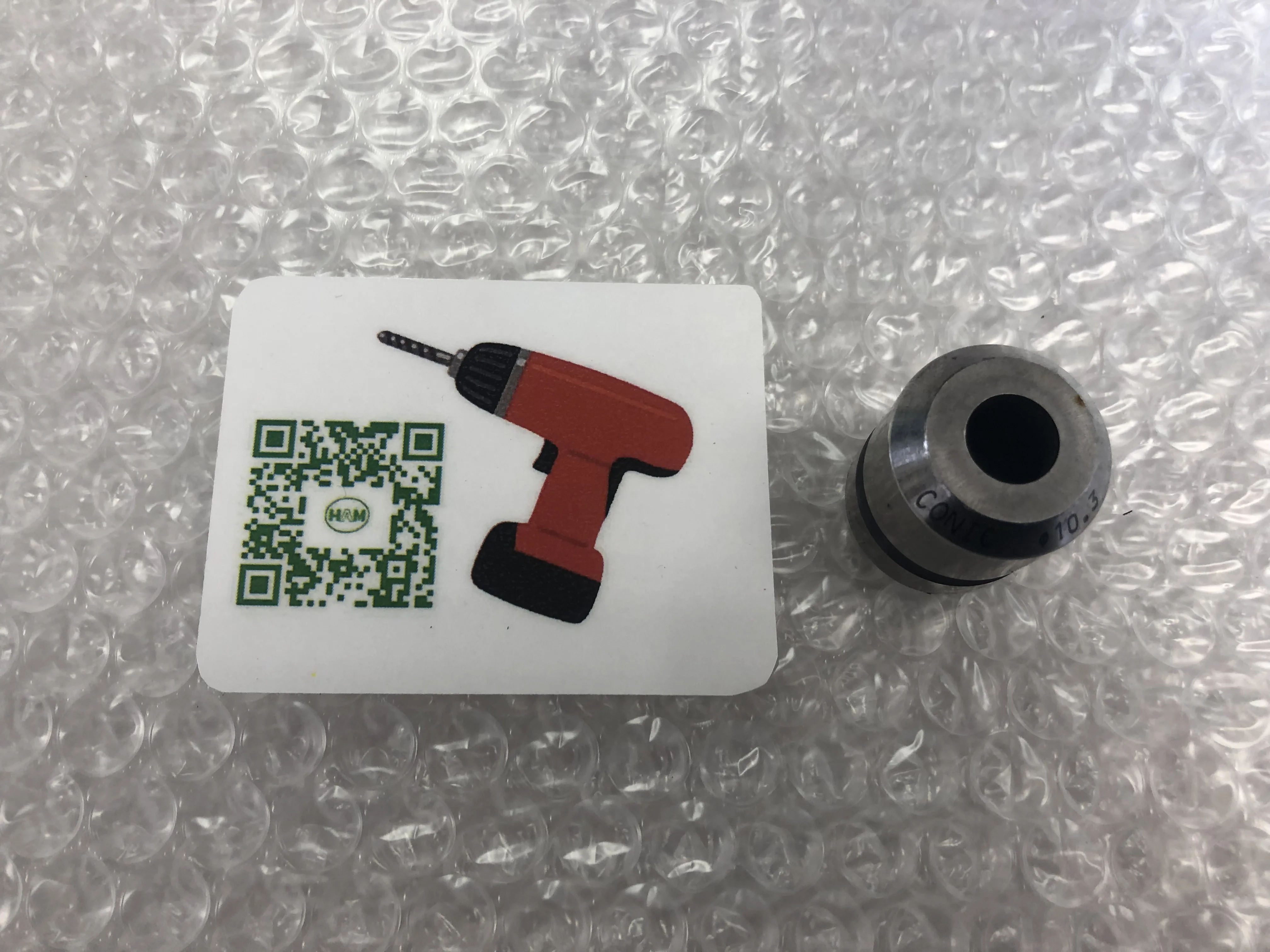 コニック タレパン金型（ダイ） φ10.3 / CONIC Turret Punch Die φ10.3 TZ210030